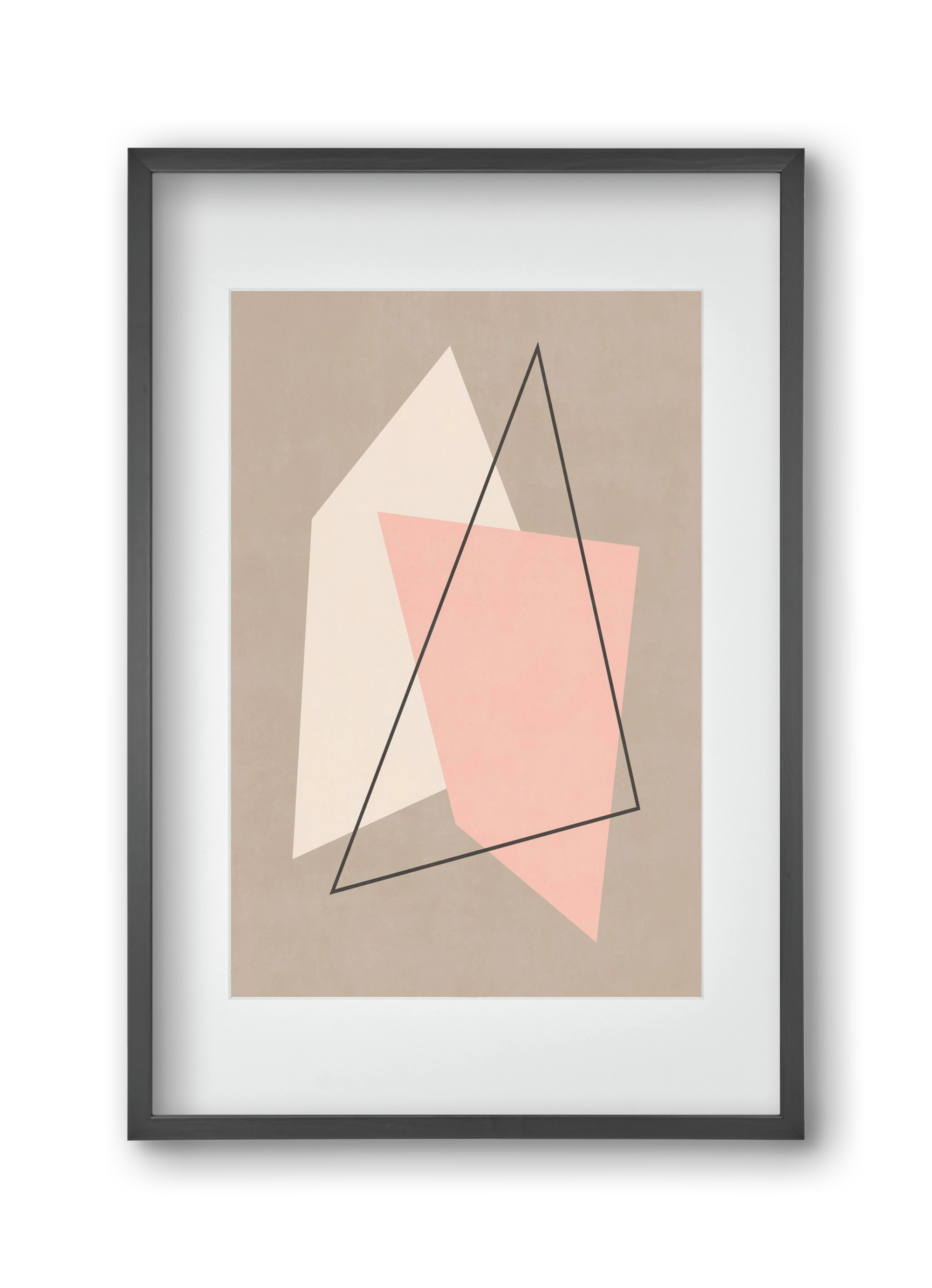 Abstract Art - Rm01, 30x45 cm (20x30 cm), Fekete keret, paszpartuval