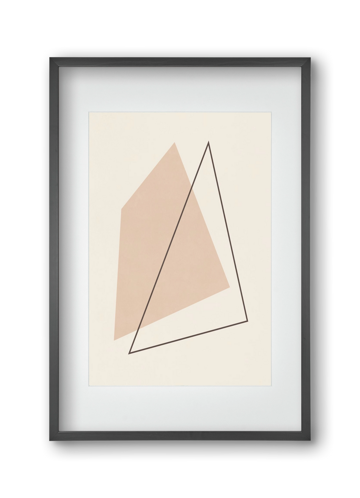 Abstract Art - Bn01, 30x45 cm (20x30 cm), Fekete keret, paszpartuval