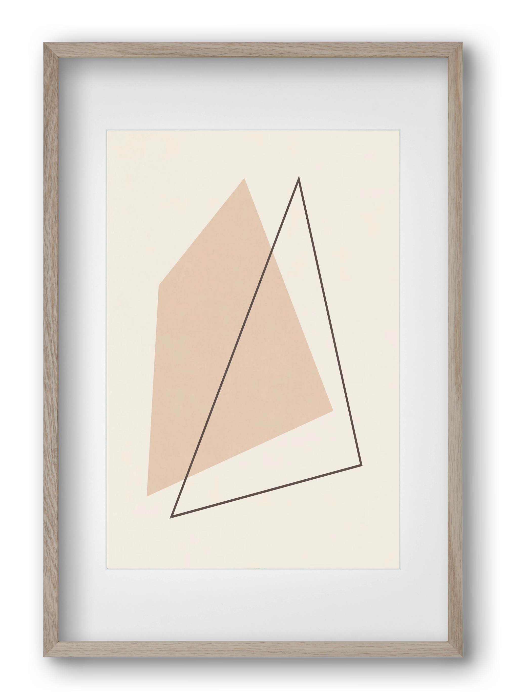 Abstract Art - Bn01, 40x60 cm (30x45 cm), Tölgy keret, paszpartuval