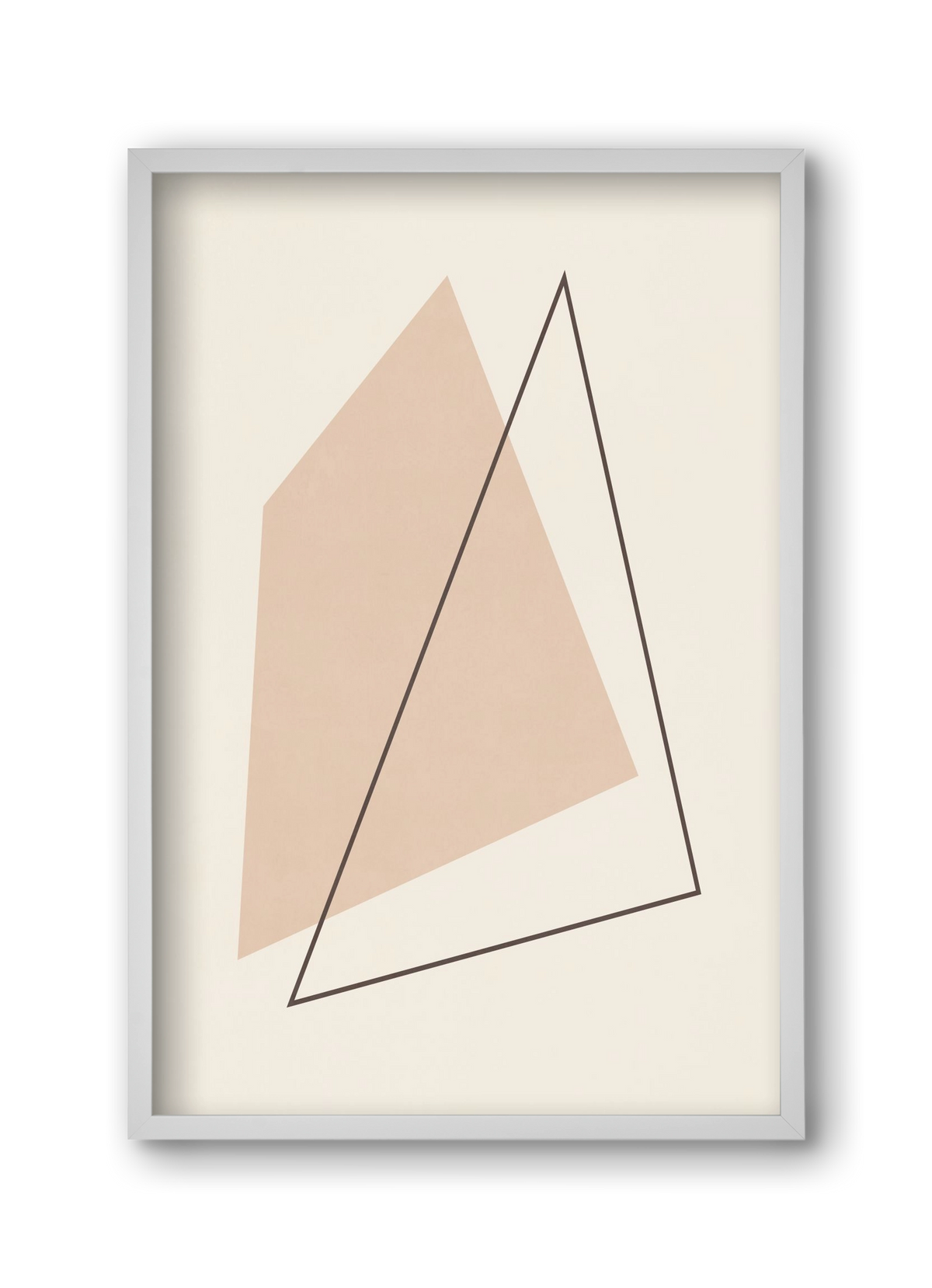 Abstract Art - Bn01, 30x45 cm (30x45 cm), Fehér keret