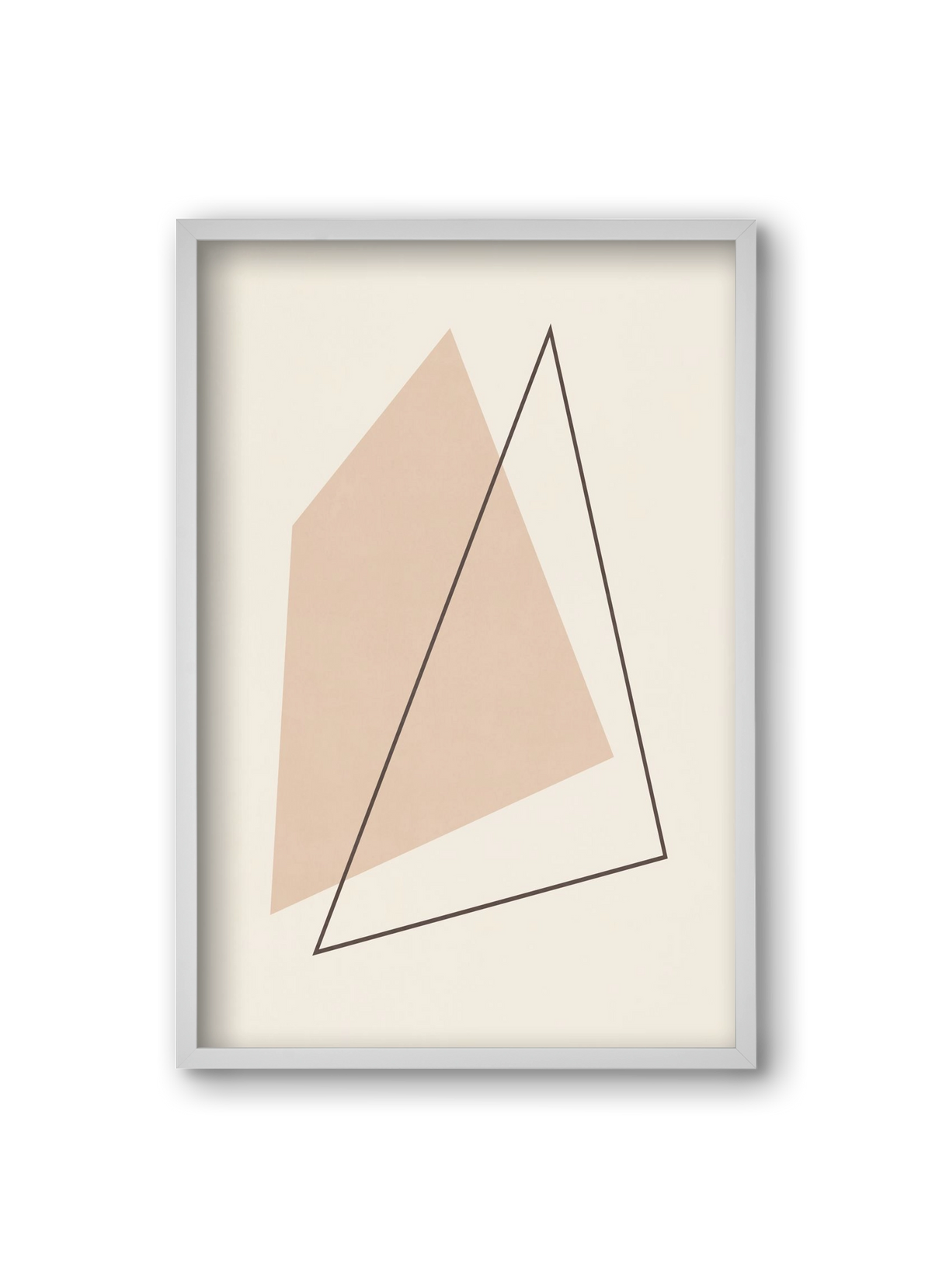 Abstract Art - Bn01, 20x30 cm (20x30 cm), Fehér keret