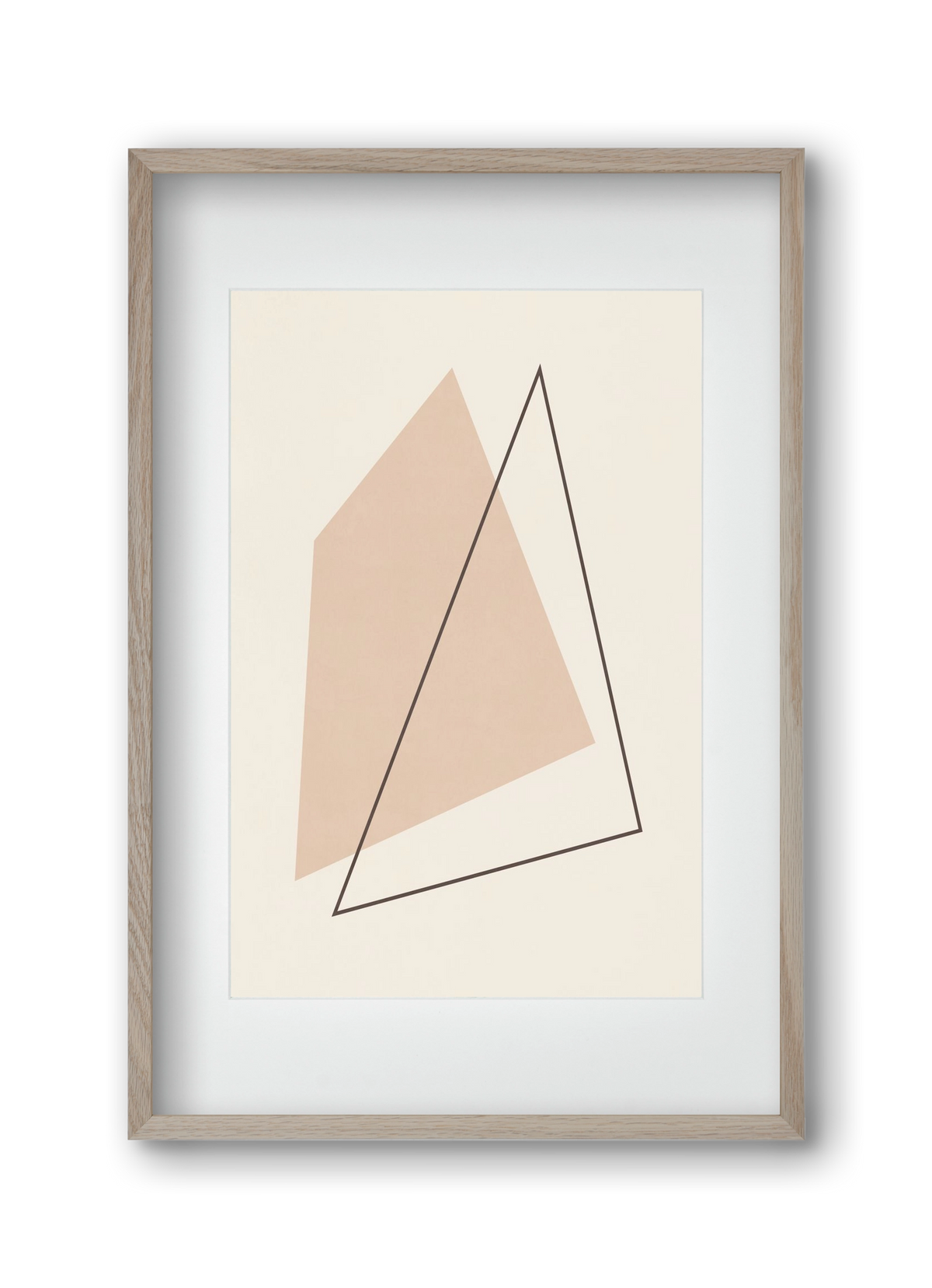 Abstract Art - Bn01, 30x45 cm (20x30 cm), Tölgy keret, paszpartuval