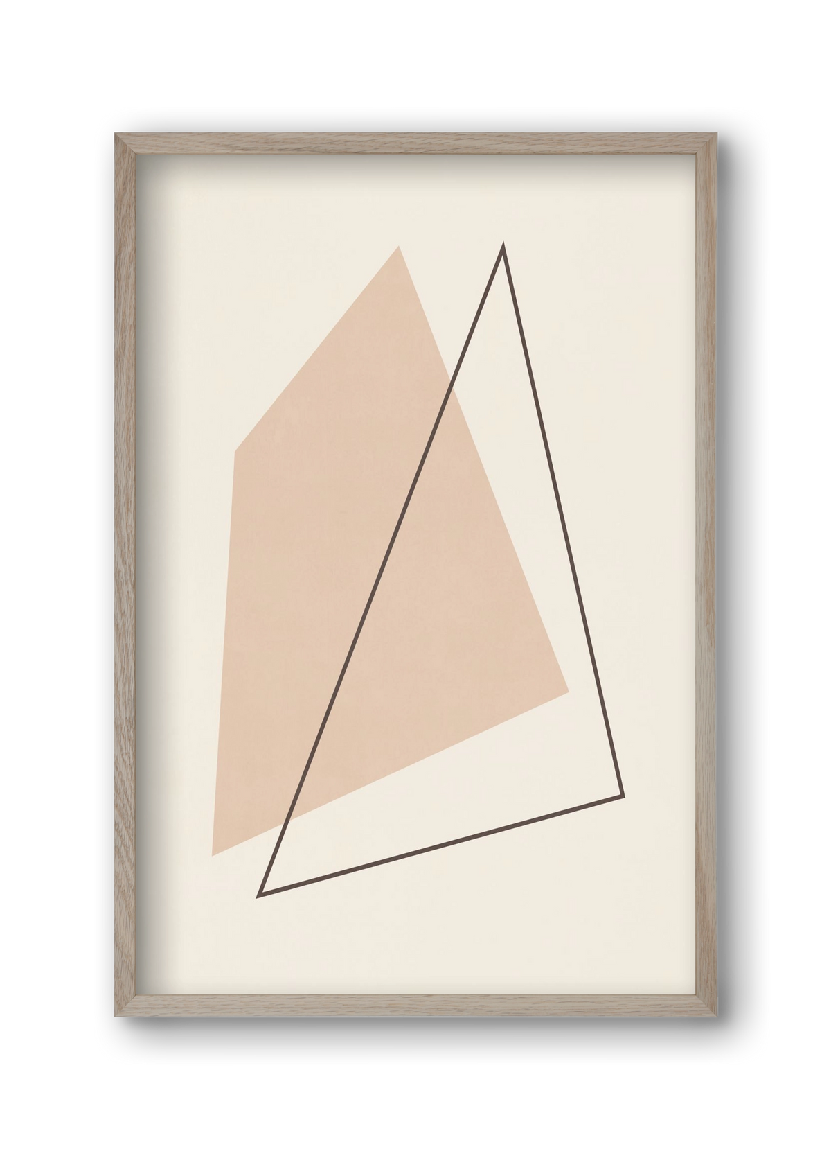 Abstract Art - Bn01, 30x45 cm (30x45 cm), Tölgy keret