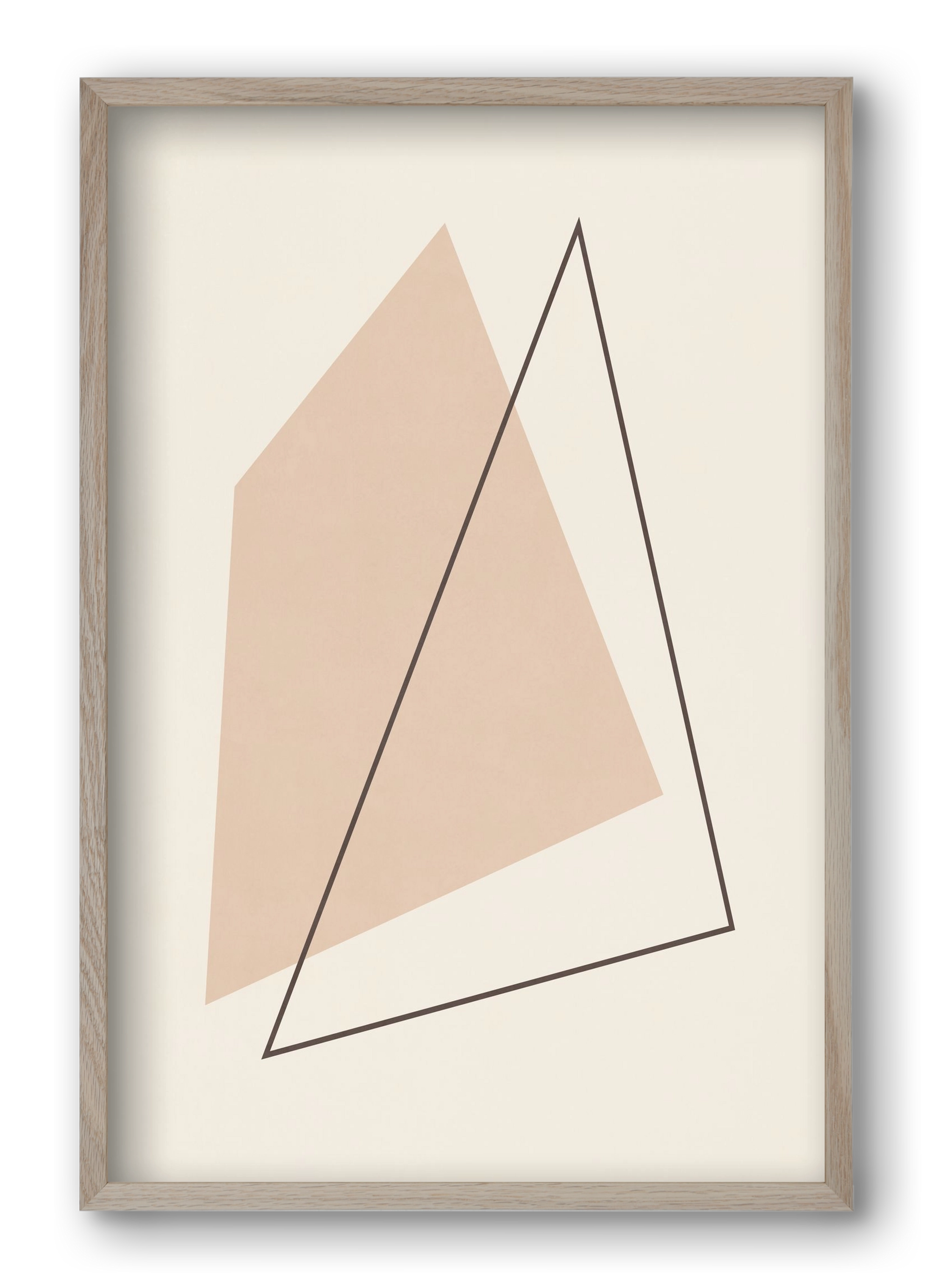 Abstract Art - Bn01, 40x60 cm (40x60 cm), Tölgy keret