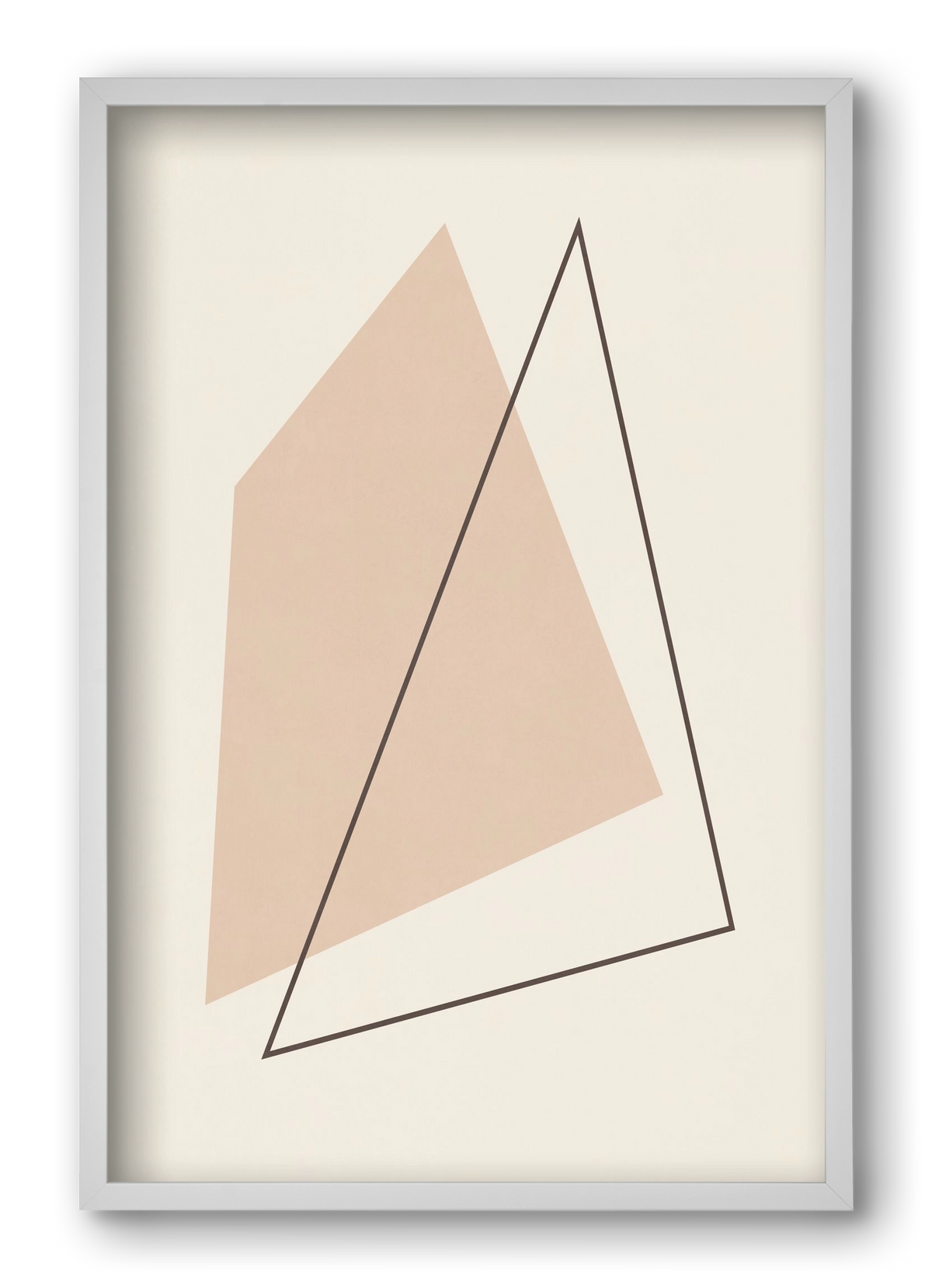 Abstract Art - Bn01, 40x60 cm (40x60 cm), Fehér keret