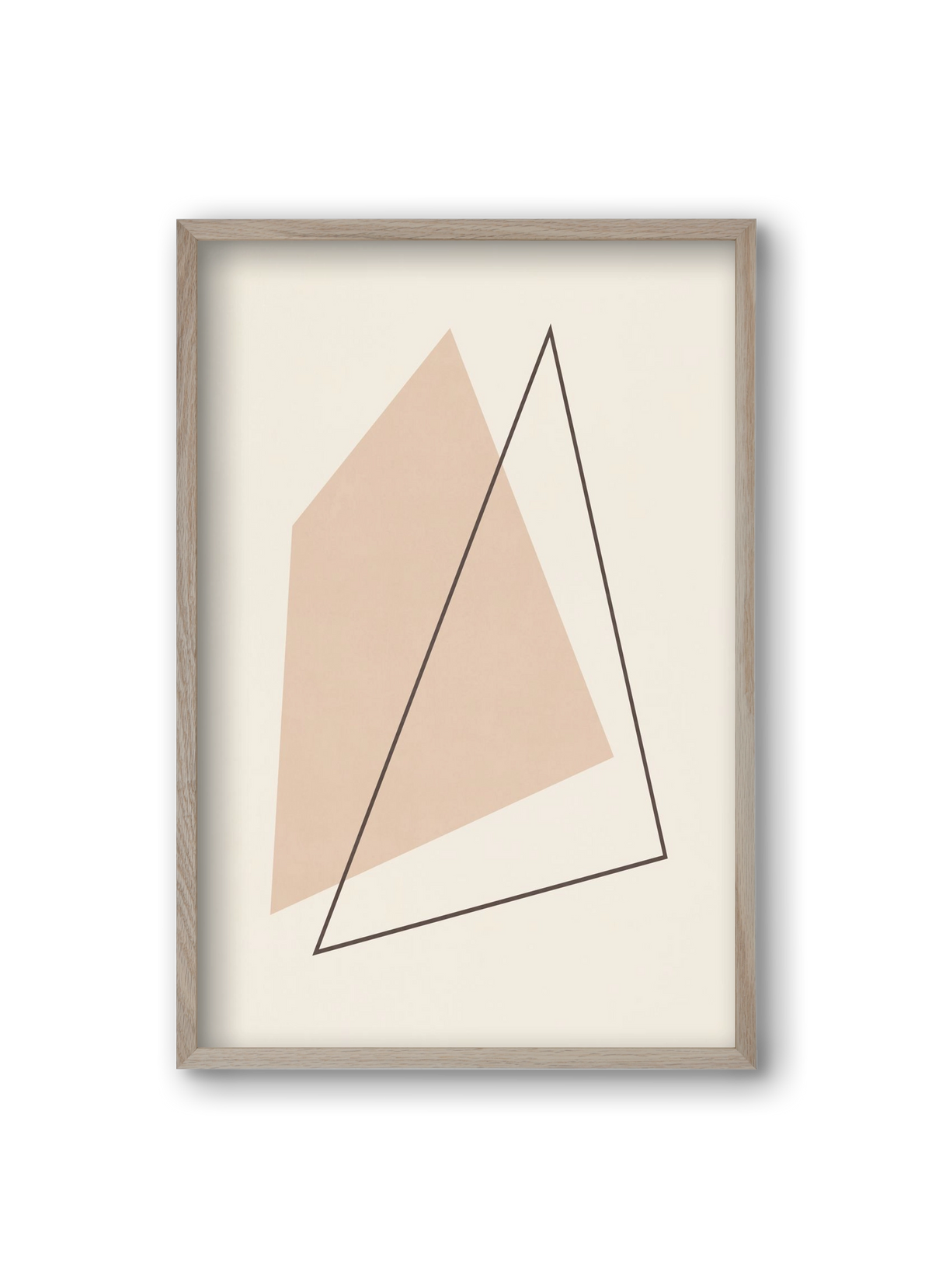 Abstract Art - Bn01, 20x30 cm (20x30 cm), Tölgy keret