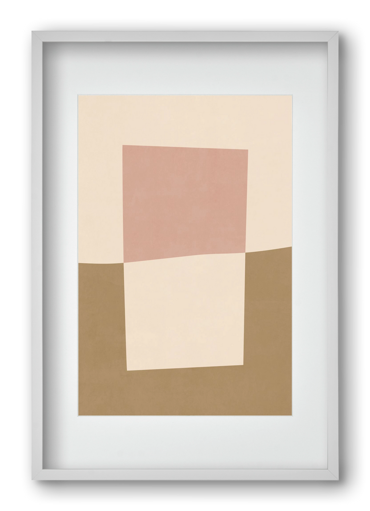 Abstract Art - CT08, 40x60 cm (30x45 cm), Fehér keret, paszpartuval