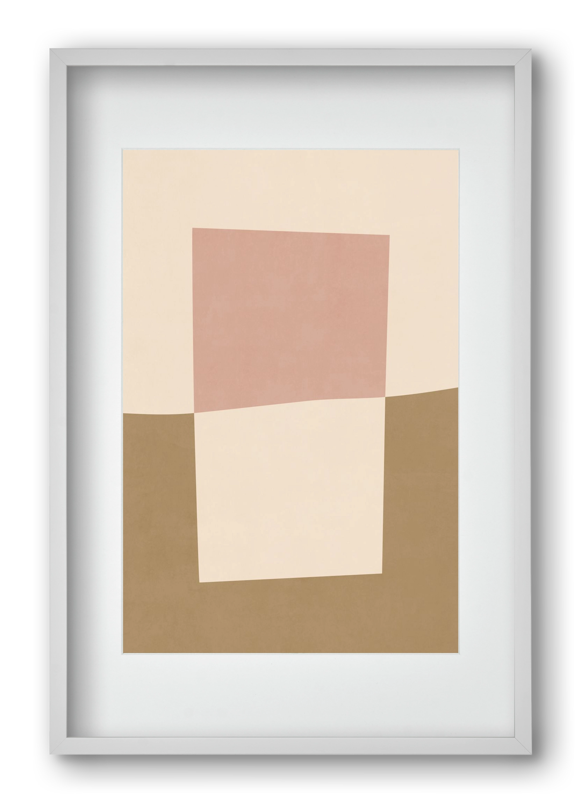 Abstract Art - CT08, 40x60 cm (30x45 cm), Fehér keret, paszpartuval