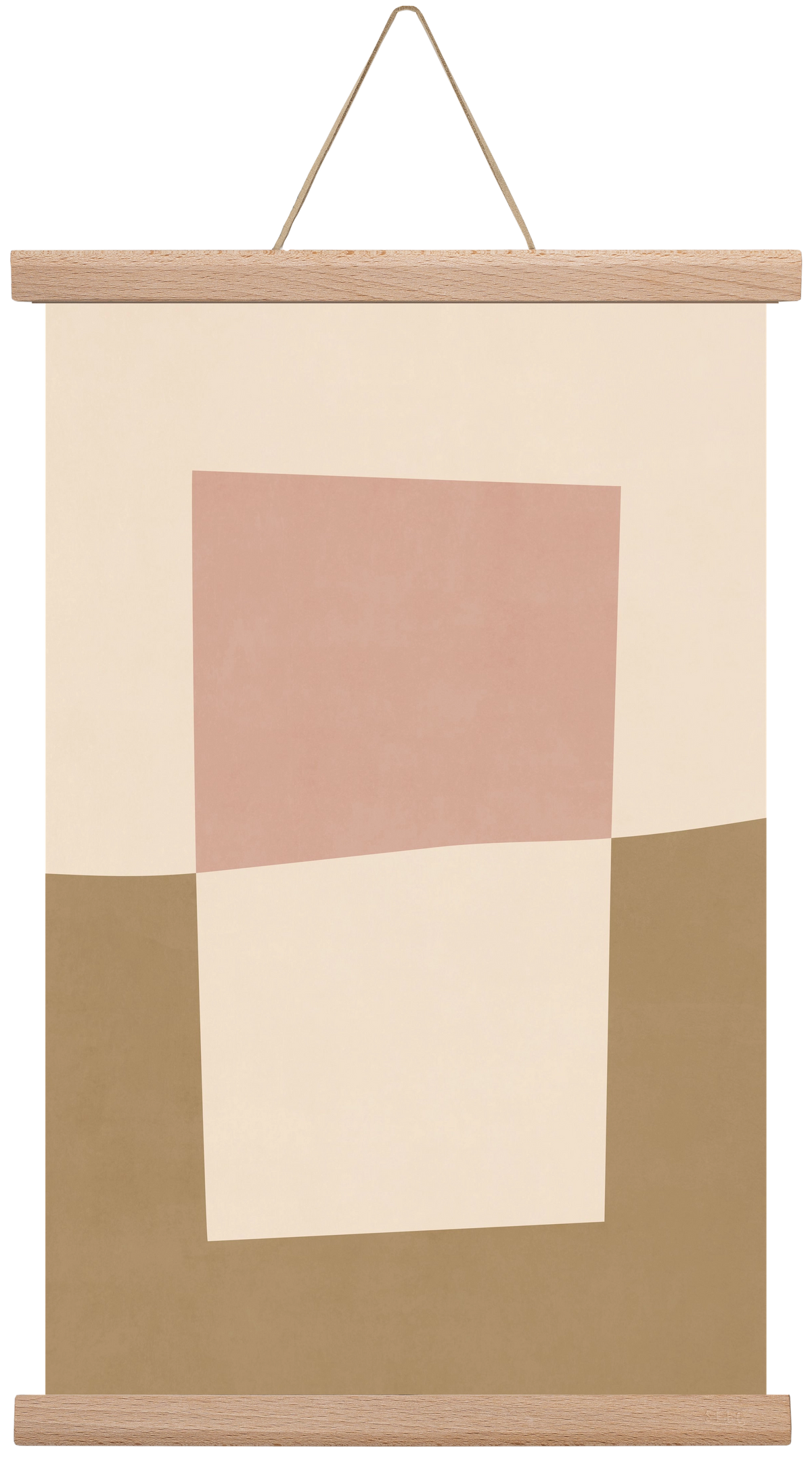 Abstract Art - CT08, 30x45 cm (30x45 cm), Tölgy akasztó