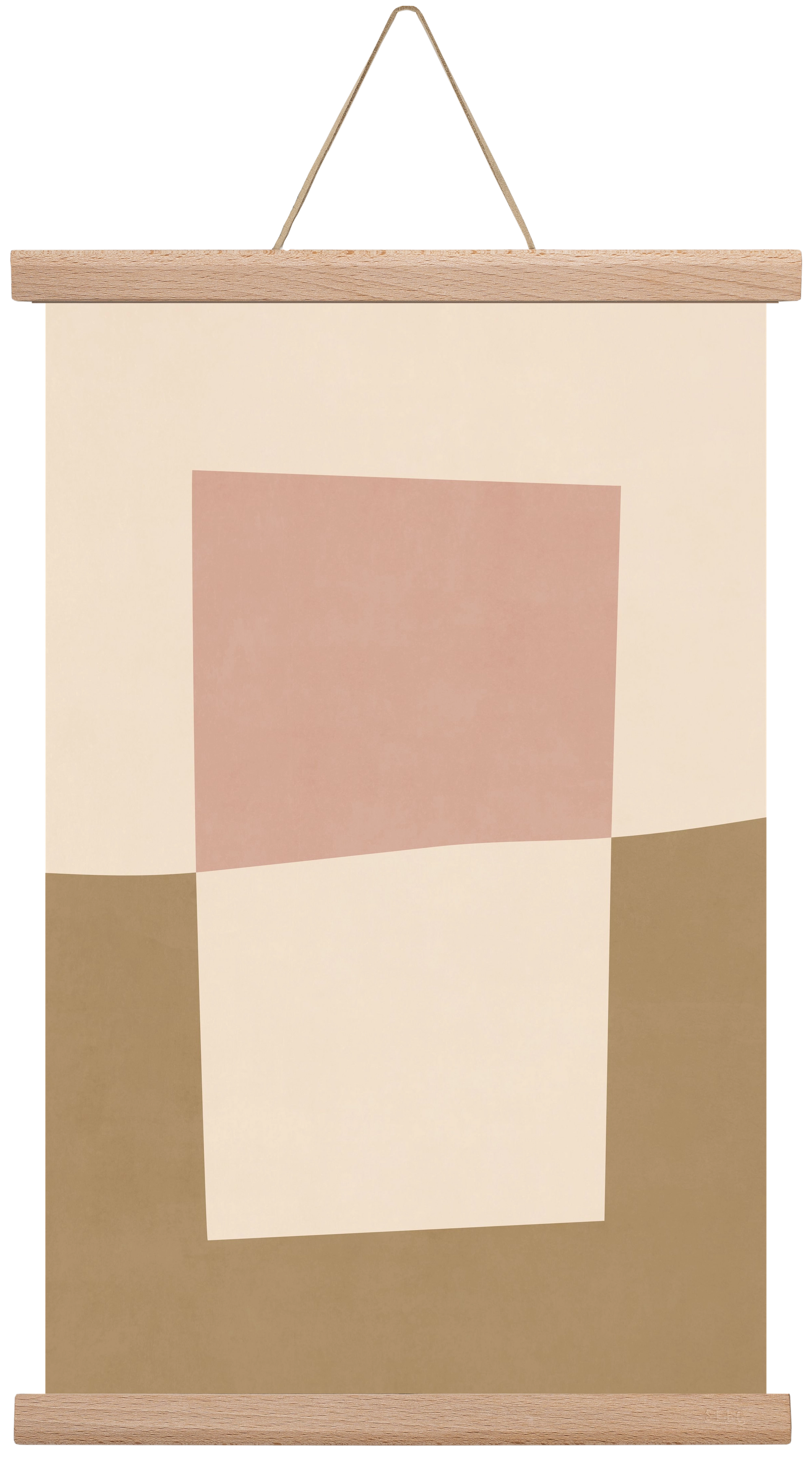 Abstract Art - CT08, 30x45 cm (30x45 cm), Tölgy akasztó