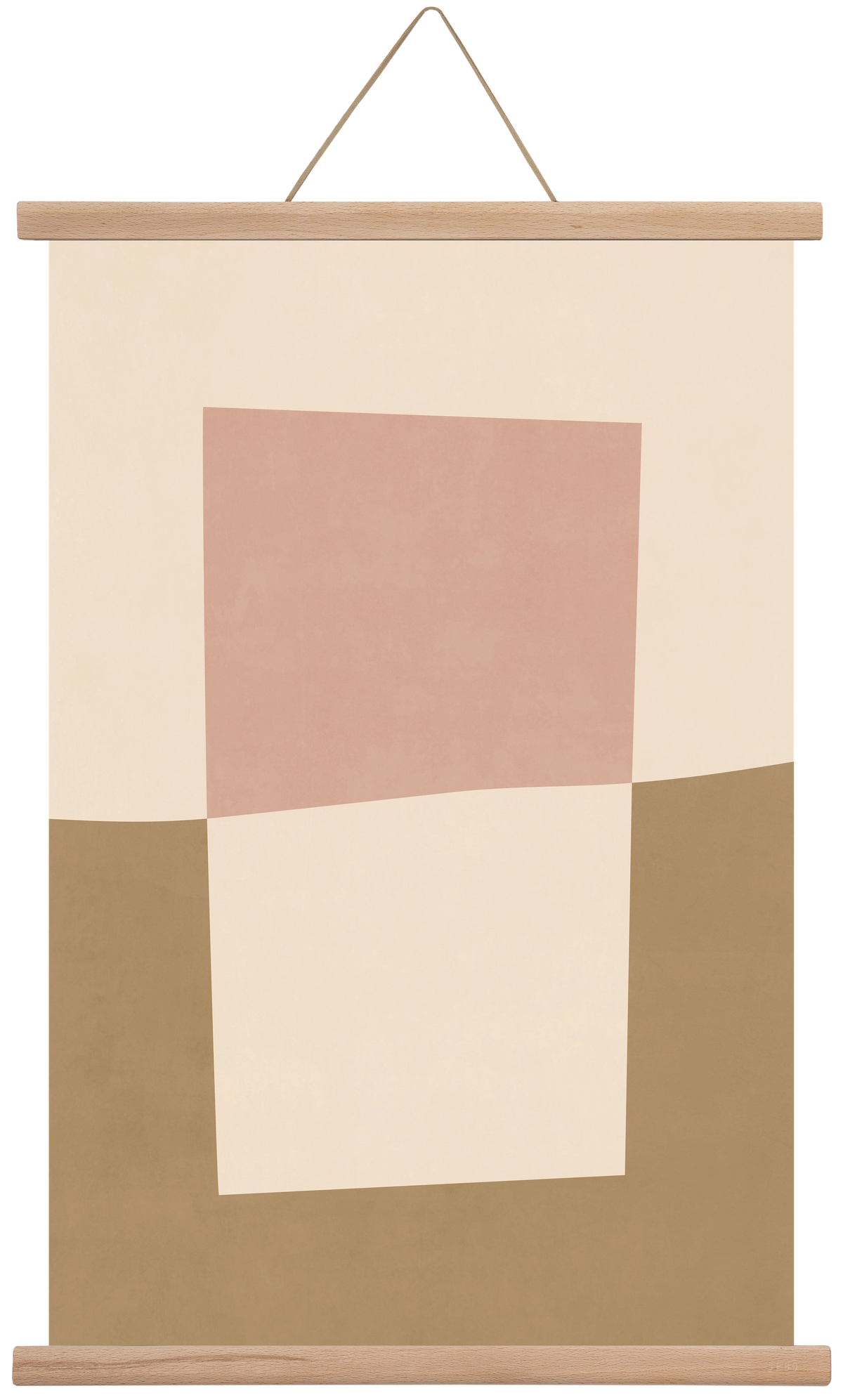 Abstract Art - CT08, 40x60 cm (40x60 cm), Tölgy akasztó