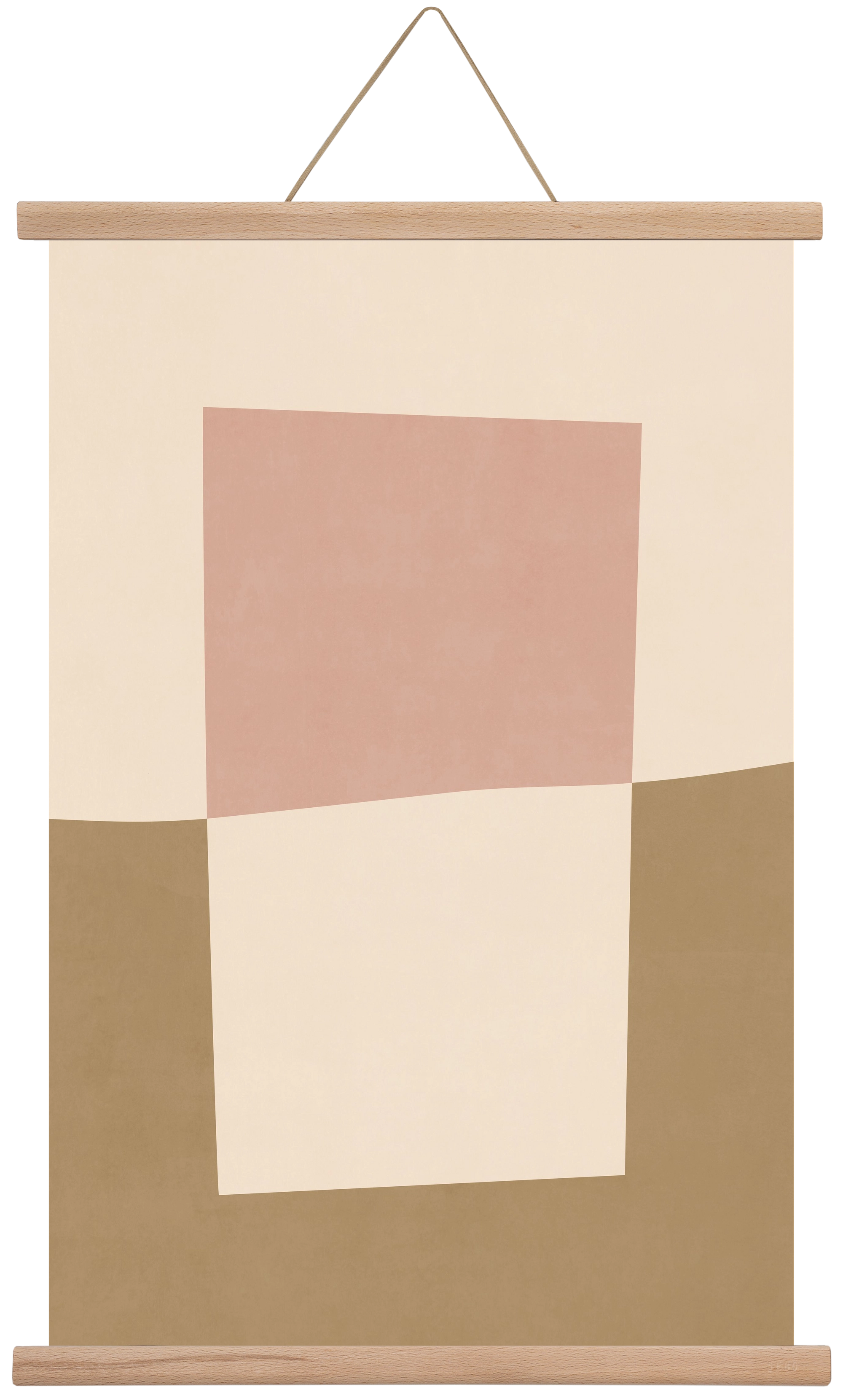 Abstract Art - CT08, 40x60 cm (40x60 cm), Tölgy akasztó