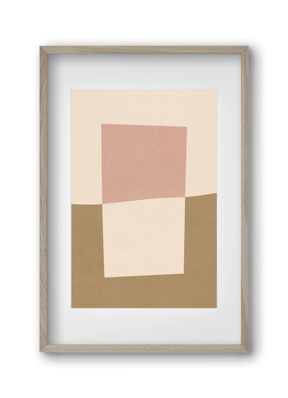 Abstract Art - CT08, 30x45 cm (20x30 cm), Tölgy keret, paszpartuval