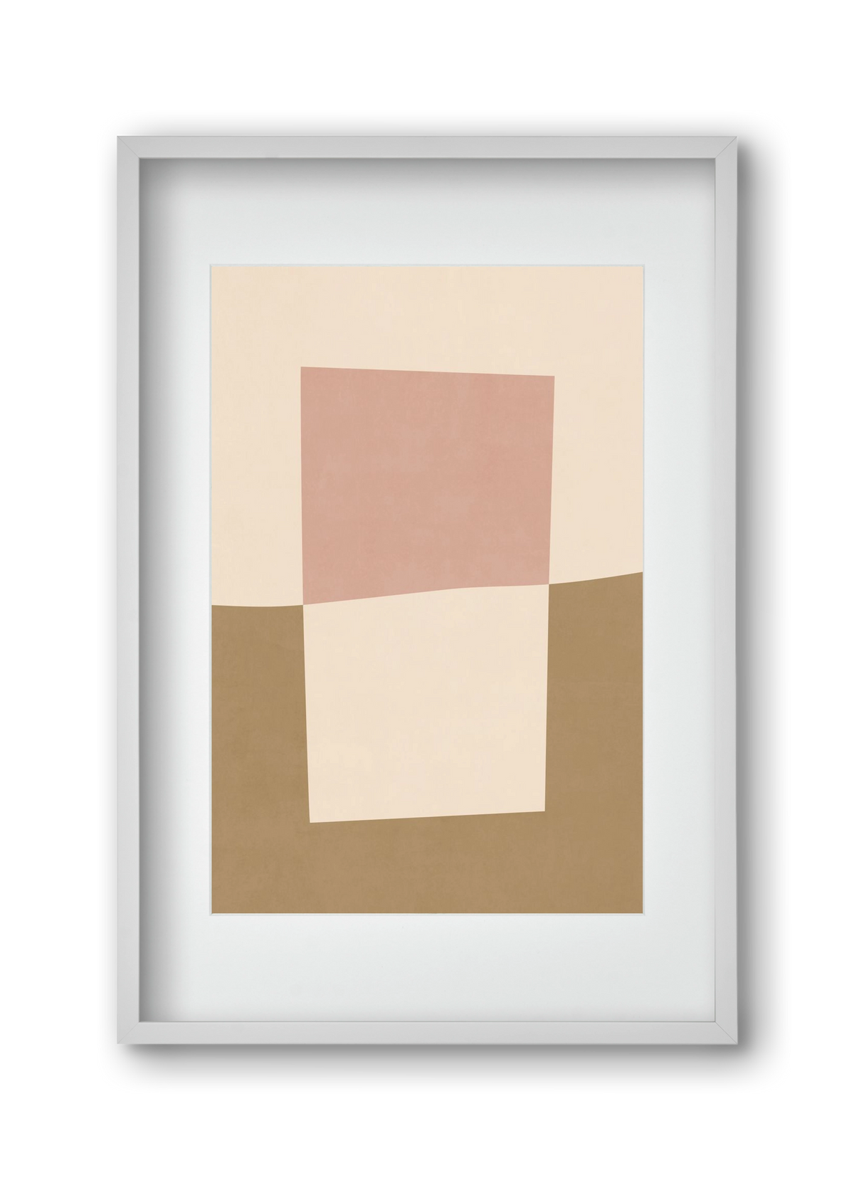 Abstract Art - CT08, 30x45 cm (20x30 cm), Fehér keret, paszpartuval