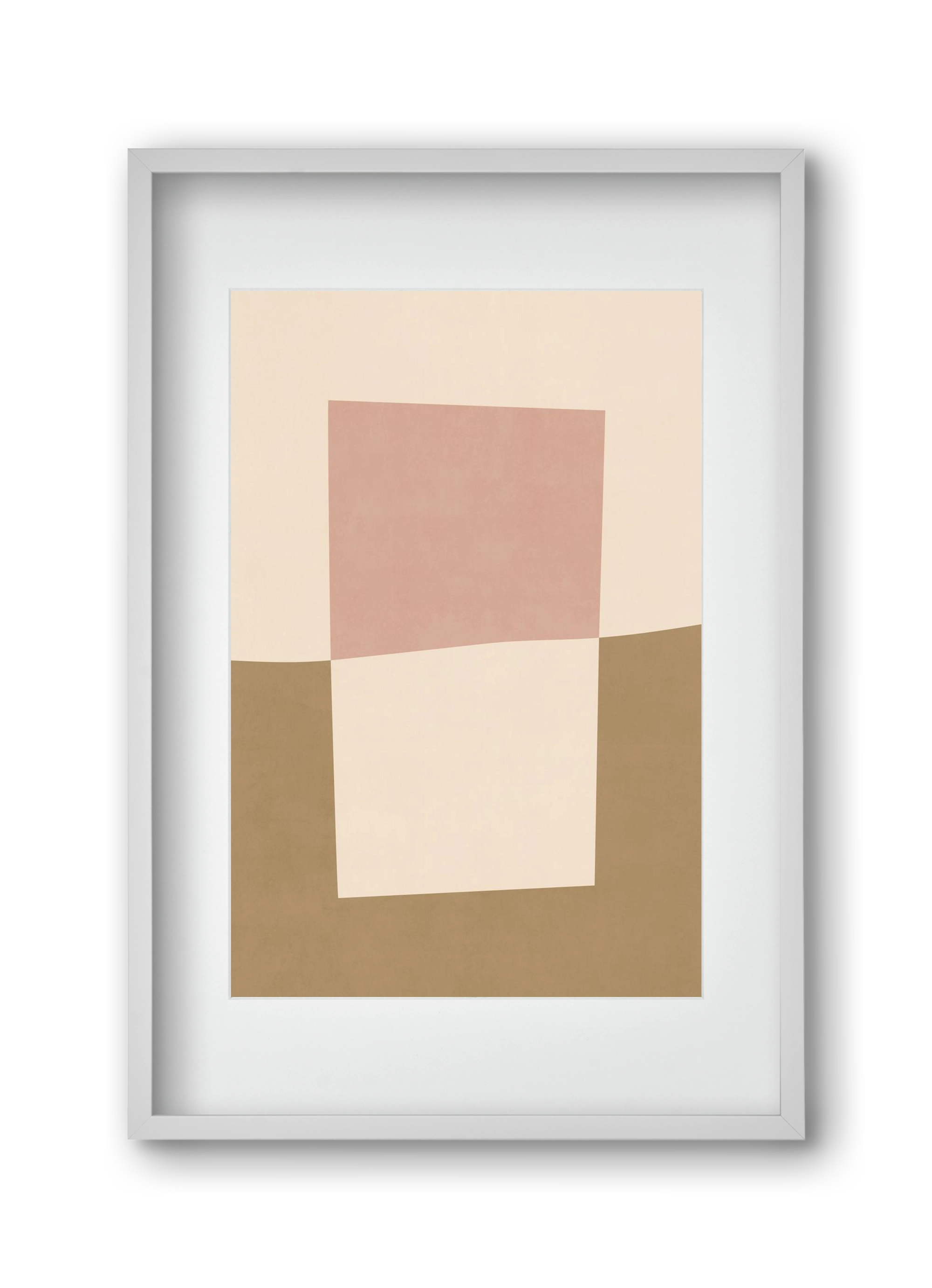 Abstract Art - CT08, 30x45 cm (20x30 cm), Fehér keret, paszpartuval