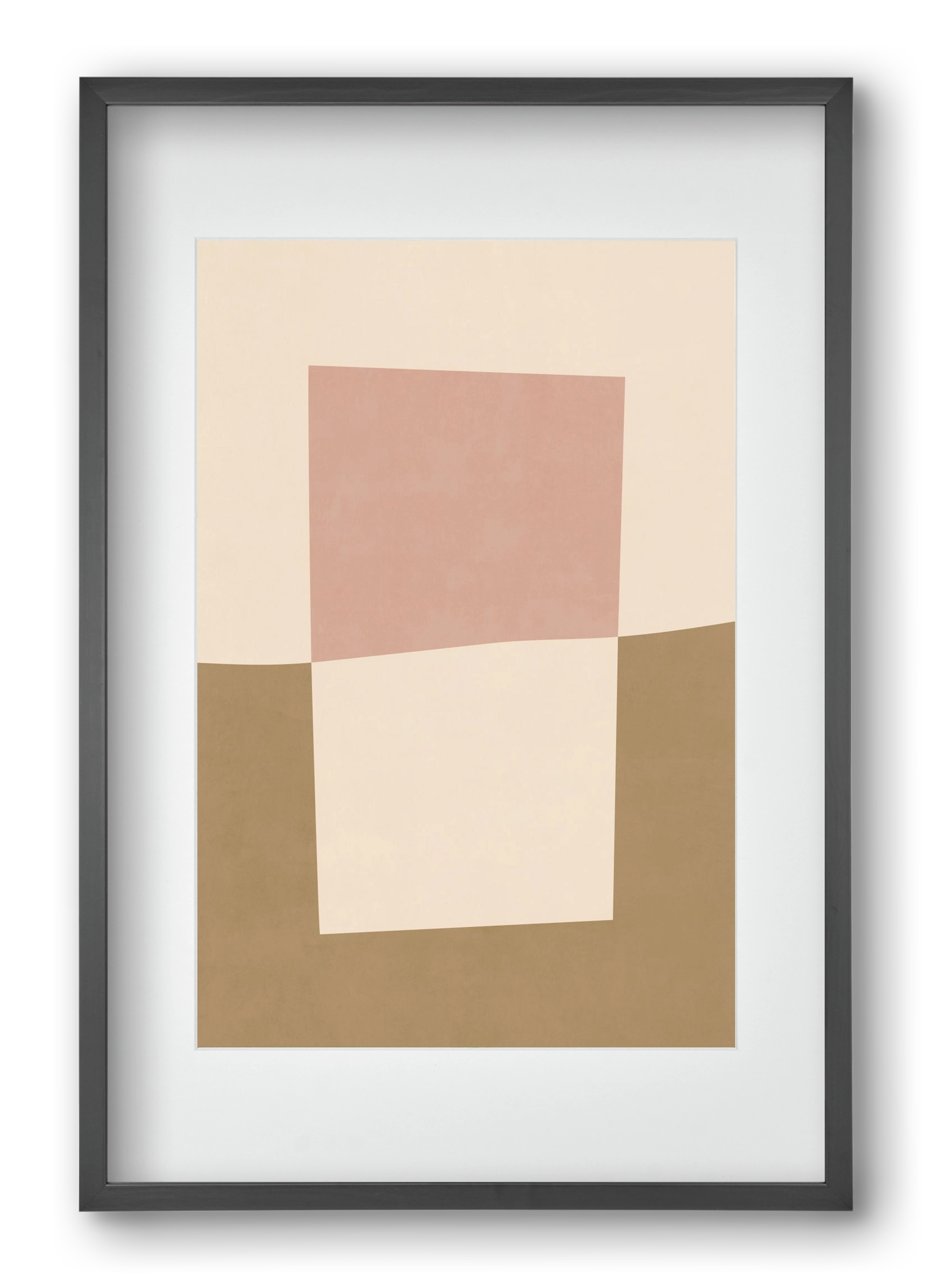 Abstract Art - CT08, 40x60 cm (30x45 cm), Fekete keret, paszpartuval