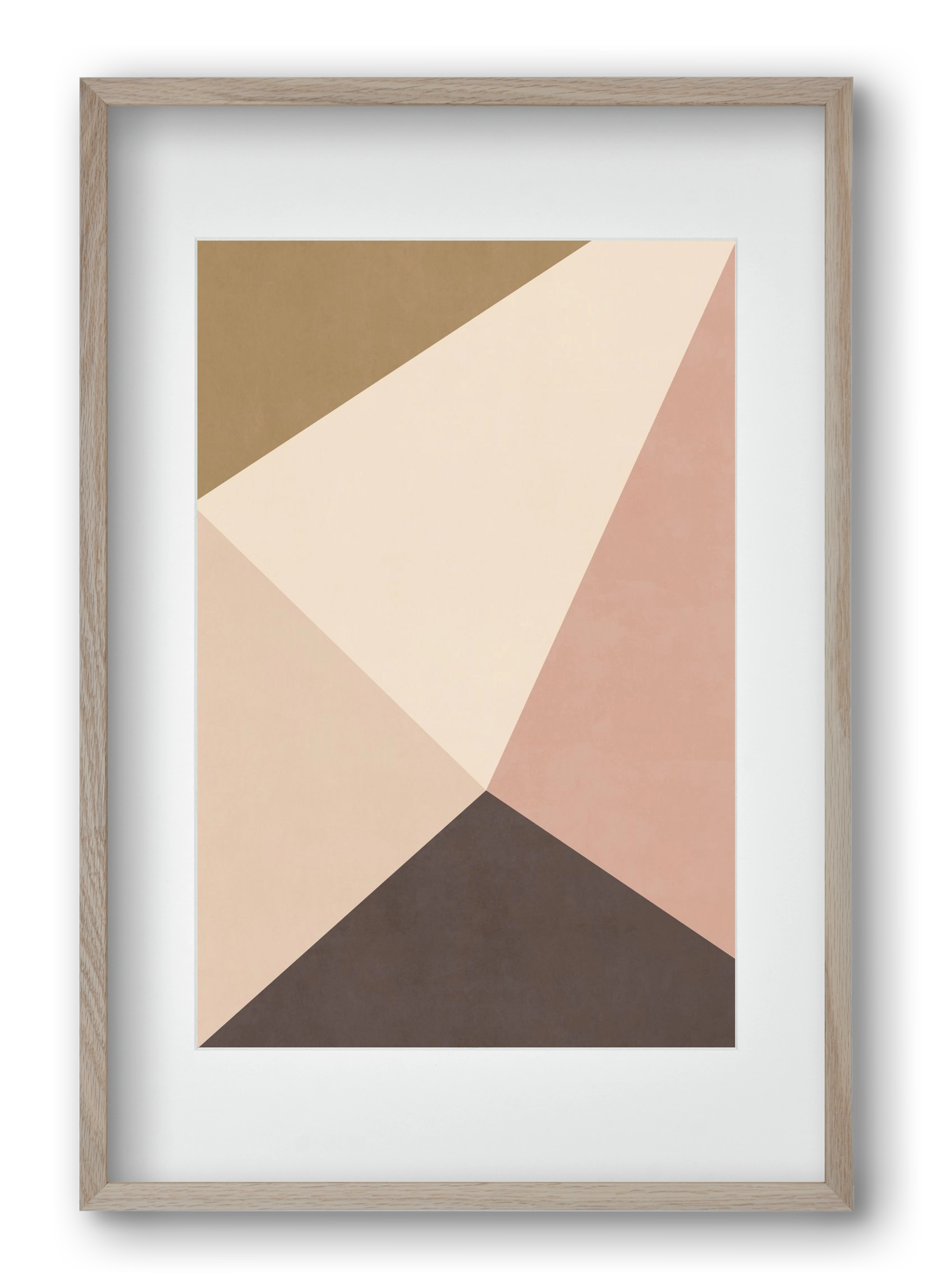 Abstract Art - CT07, 40x60 cm (30x45 cm), Tölgy keret, paszpartuval