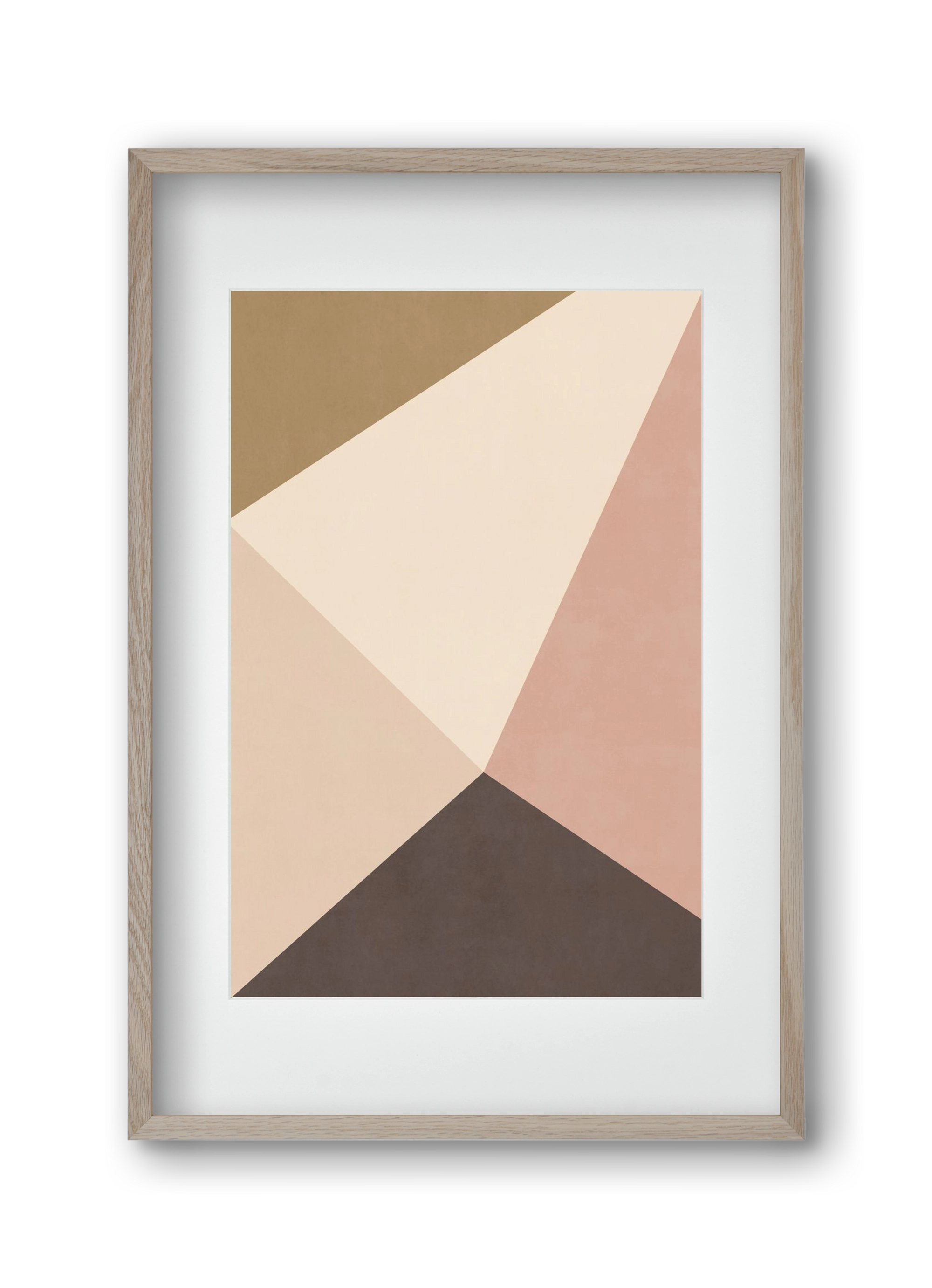 Abstract Art - CT07, 30x45 cm (20x30 cm), Tölgy keret, paszpartuval