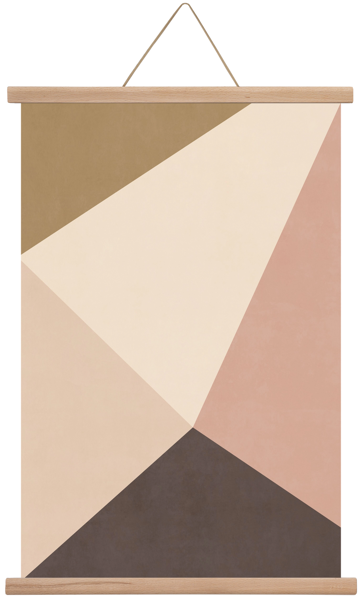 Abstract Art - CT07, 40x60 cm (40x60 cm), Tölgy akasztó