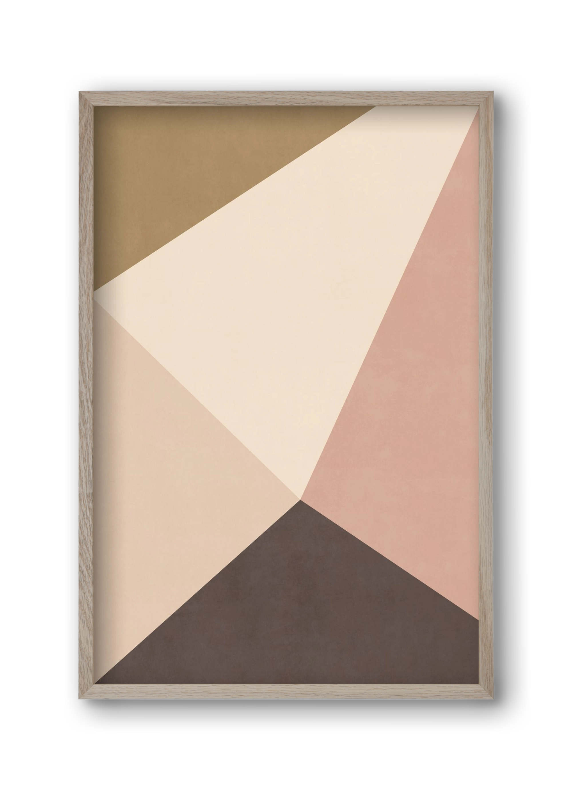 Abstract Art - CT07, 30x45 cm (30x45 cm), Tölgy keret