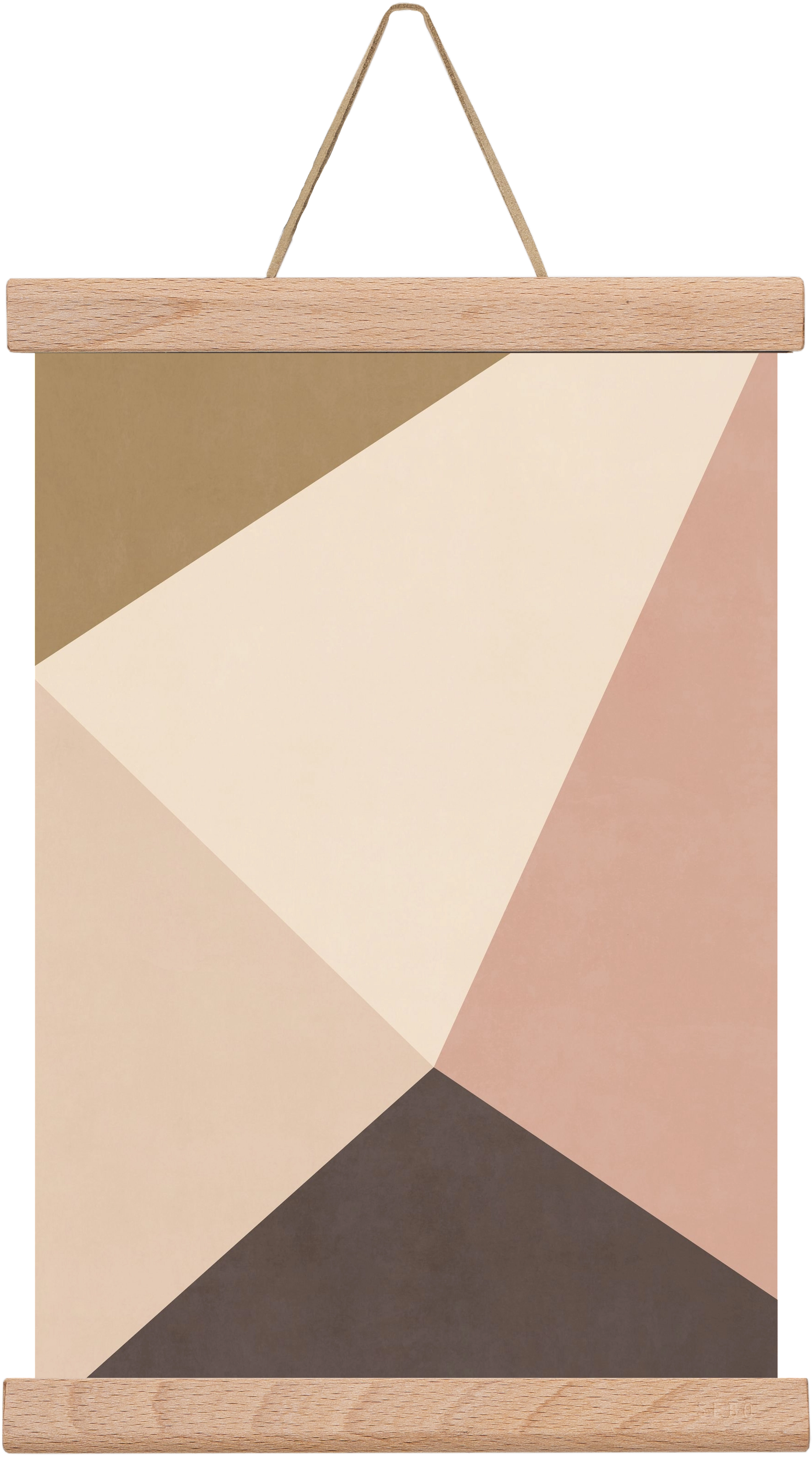 Abstract Art - CT07, 20x30 cm (20x30 cm), Tölgy akasztó