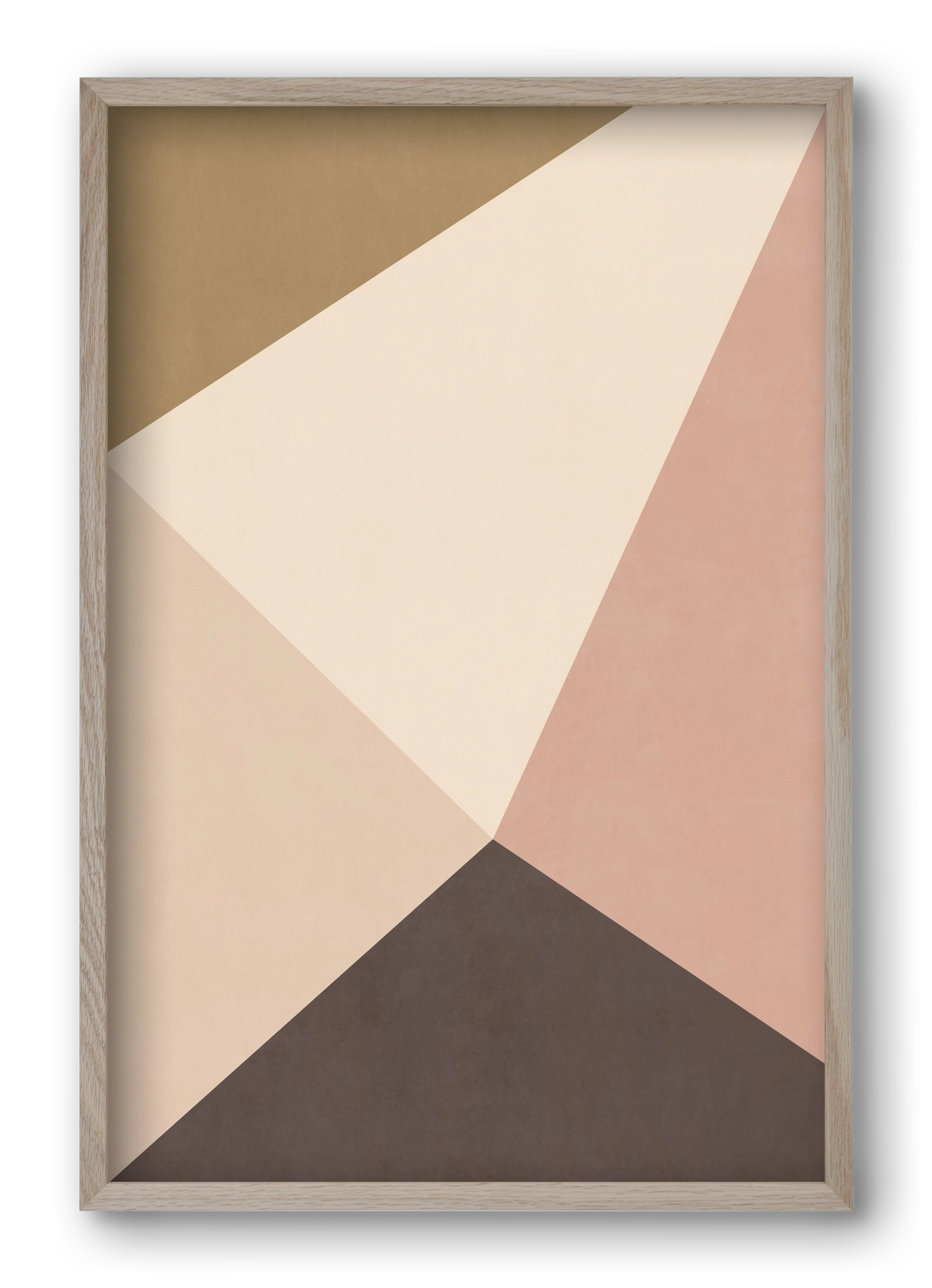 Abstract Art - CT07, 40x60 cm (40x60 cm), Tölgy keret