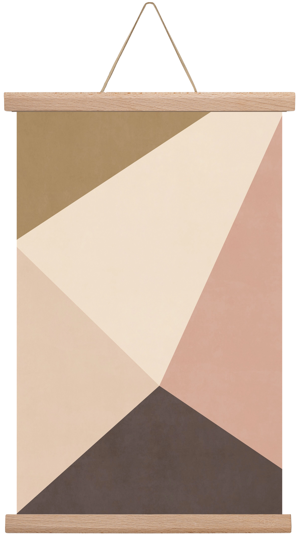 Abstract Art - CT07, 30x45 cm (30x45 cm), Tölgy akasztó