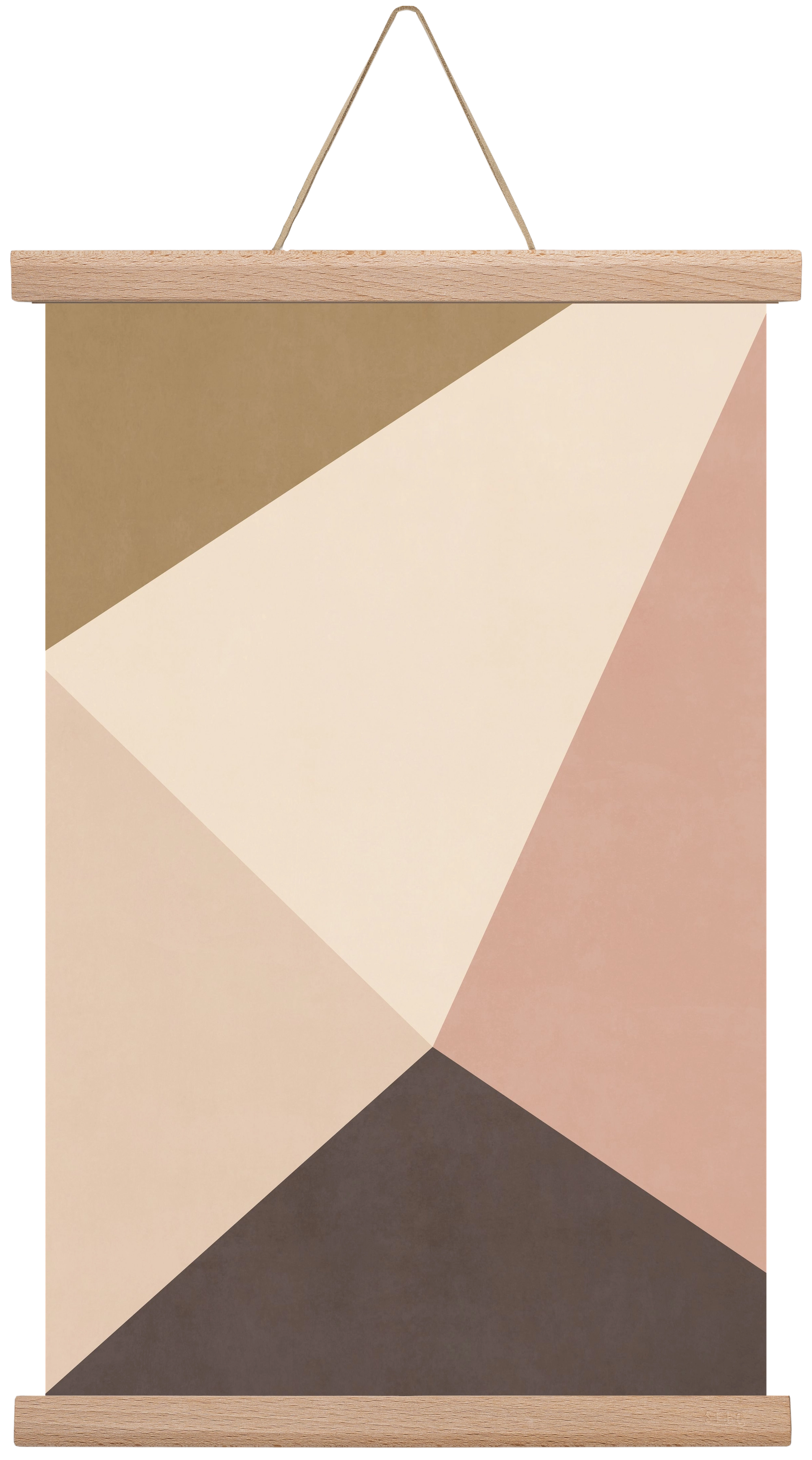 Abstract Art - CT07, 30x45 cm (30x45 cm), Tölgy akasztó