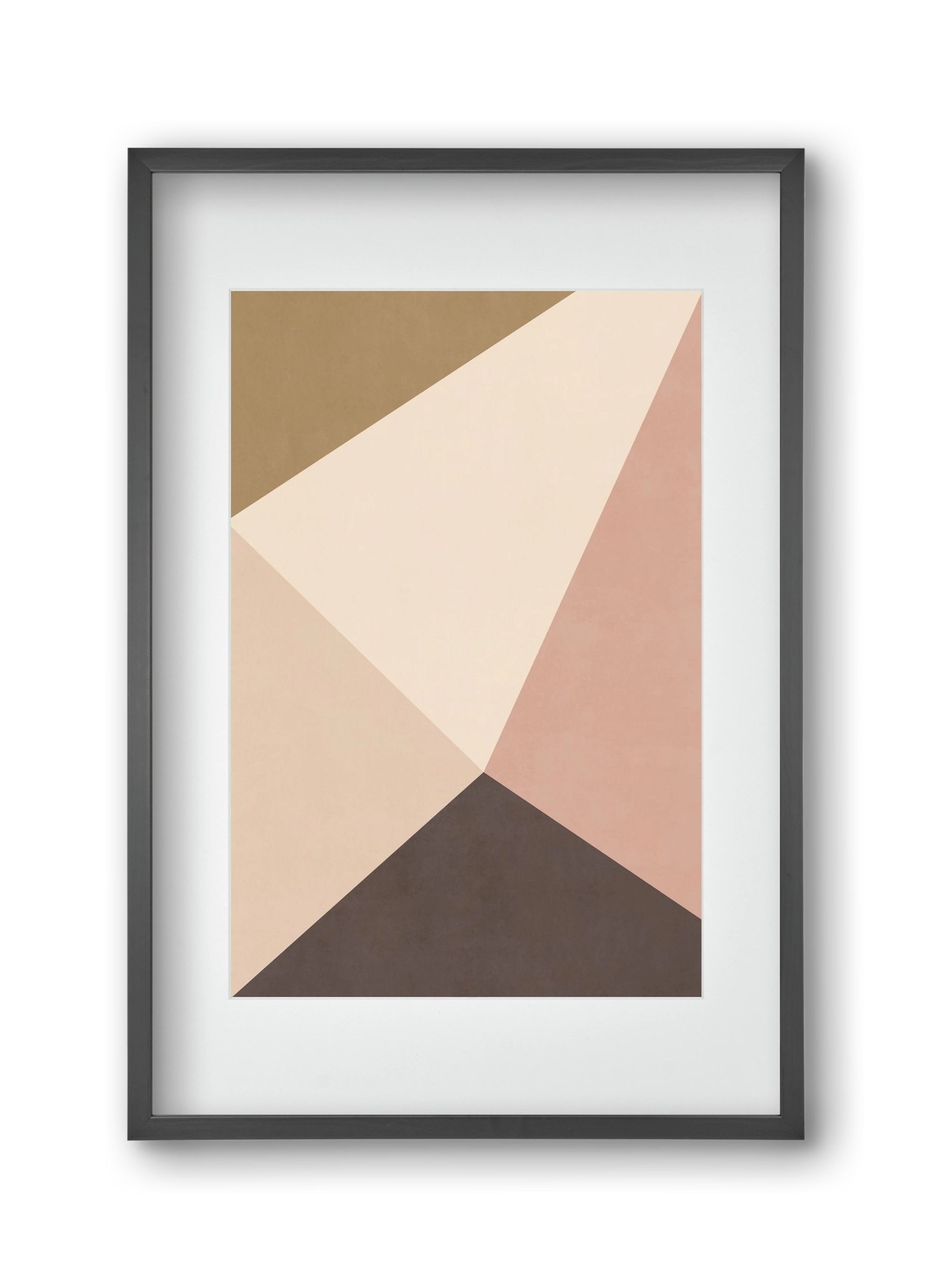 Abstract Art - CT07, 30x45 cm (20x30 cm), Fekete keret, paszpartuval