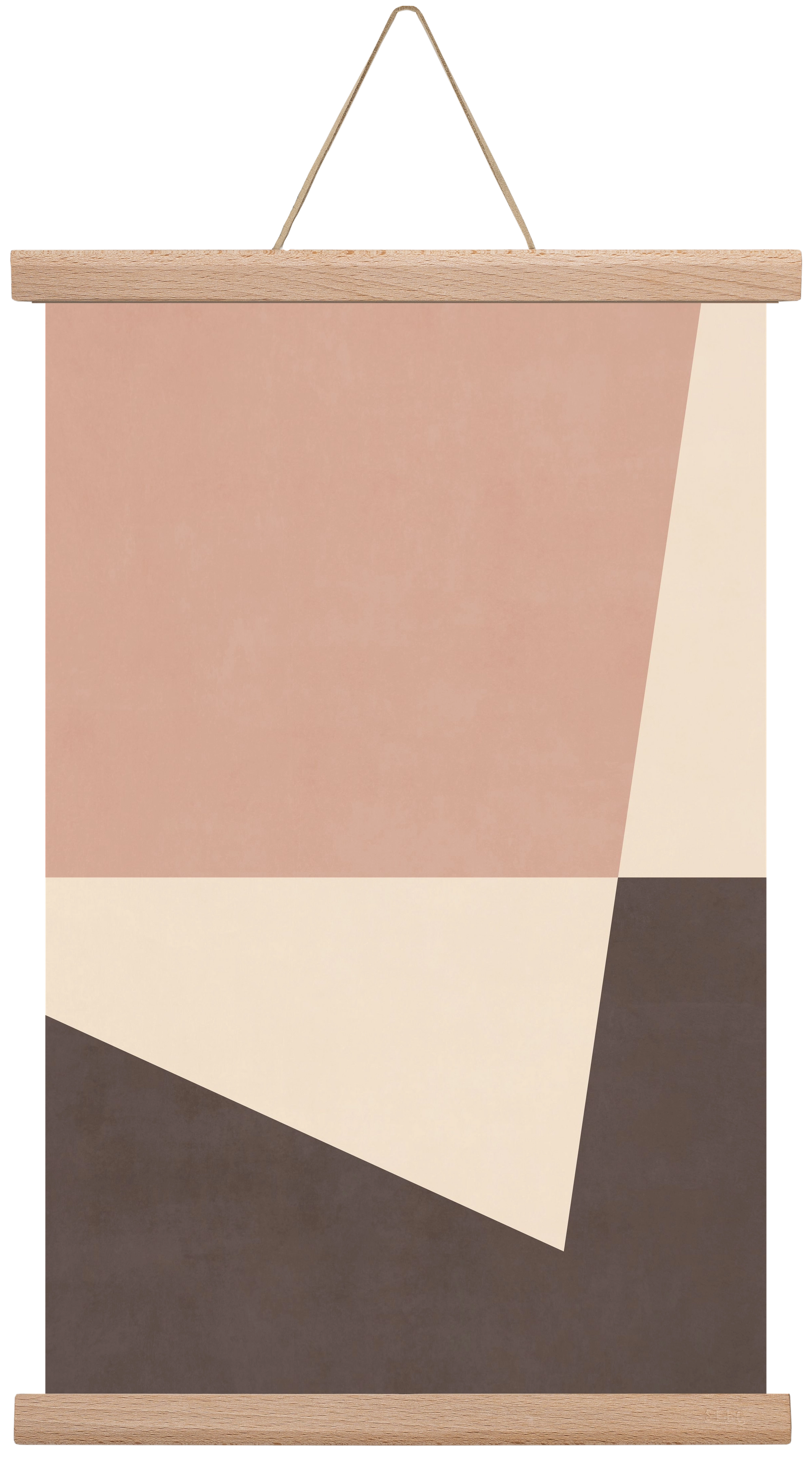 Abstract Art - CT06, 30x45 cm (30x45 cm), Tölgy akasztó