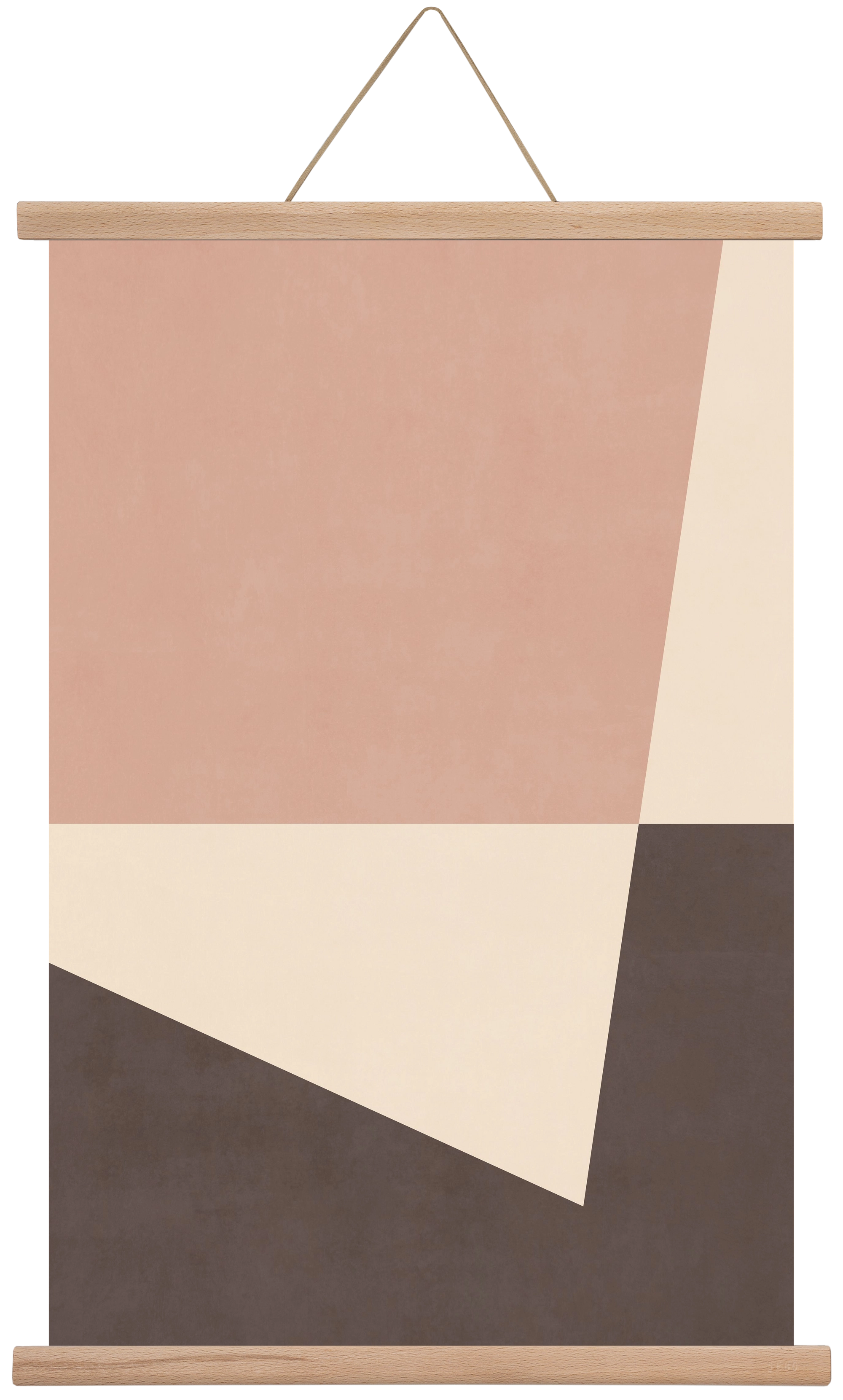 Abstract Art - CT06, 40x60 cm (40x60 cm), Tölgy akasztó