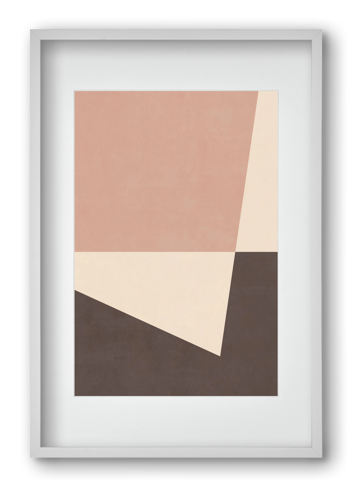 Abstract Art - CT06, 40x60 cm (30x45 cm), Fehér keret, paszpartuval