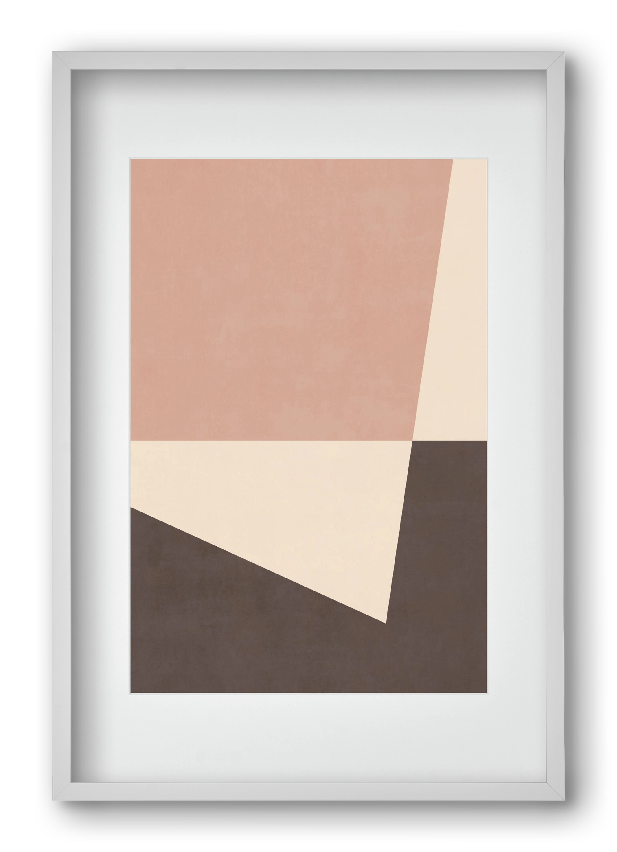 Abstract Art - CT06, 40x60 cm (30x45 cm), Fehér keret, paszpartuval