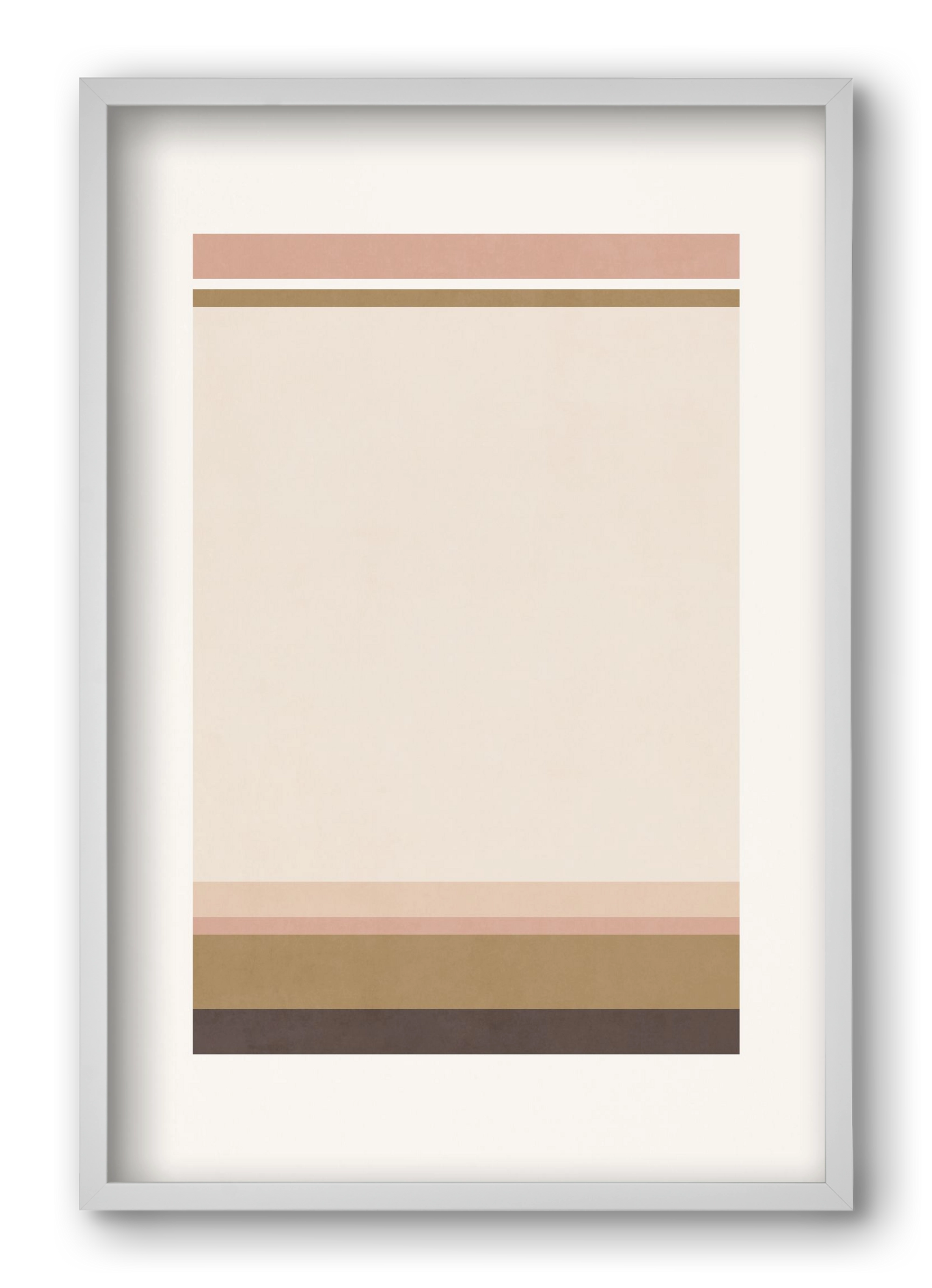 Abstract Art - CT05, 40x60 cm (40x60 cm), Fehér keret