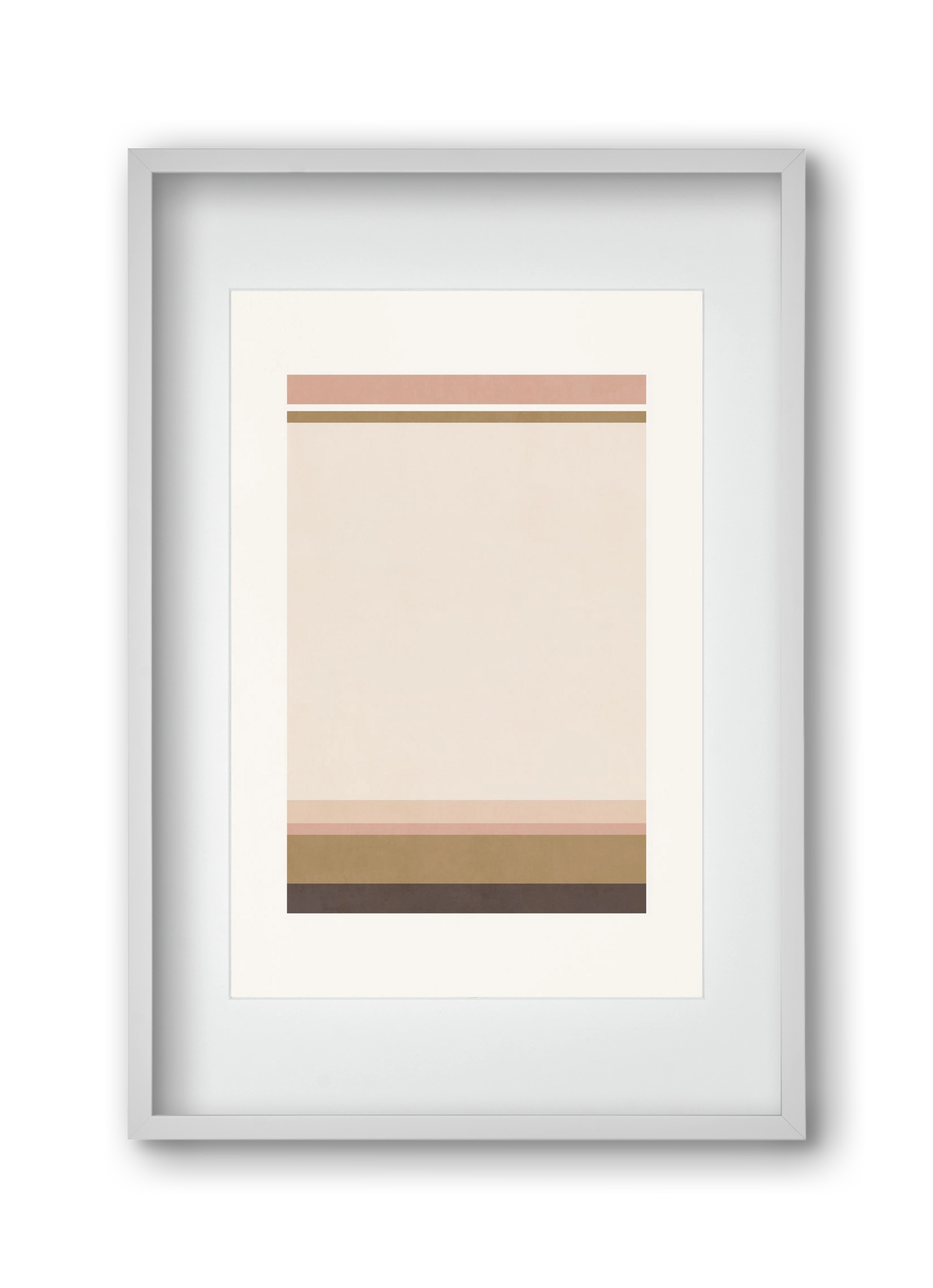 Abstract Art - CT05, 30x45 cm (20x30 cm), Fehér keret, paszpartuval