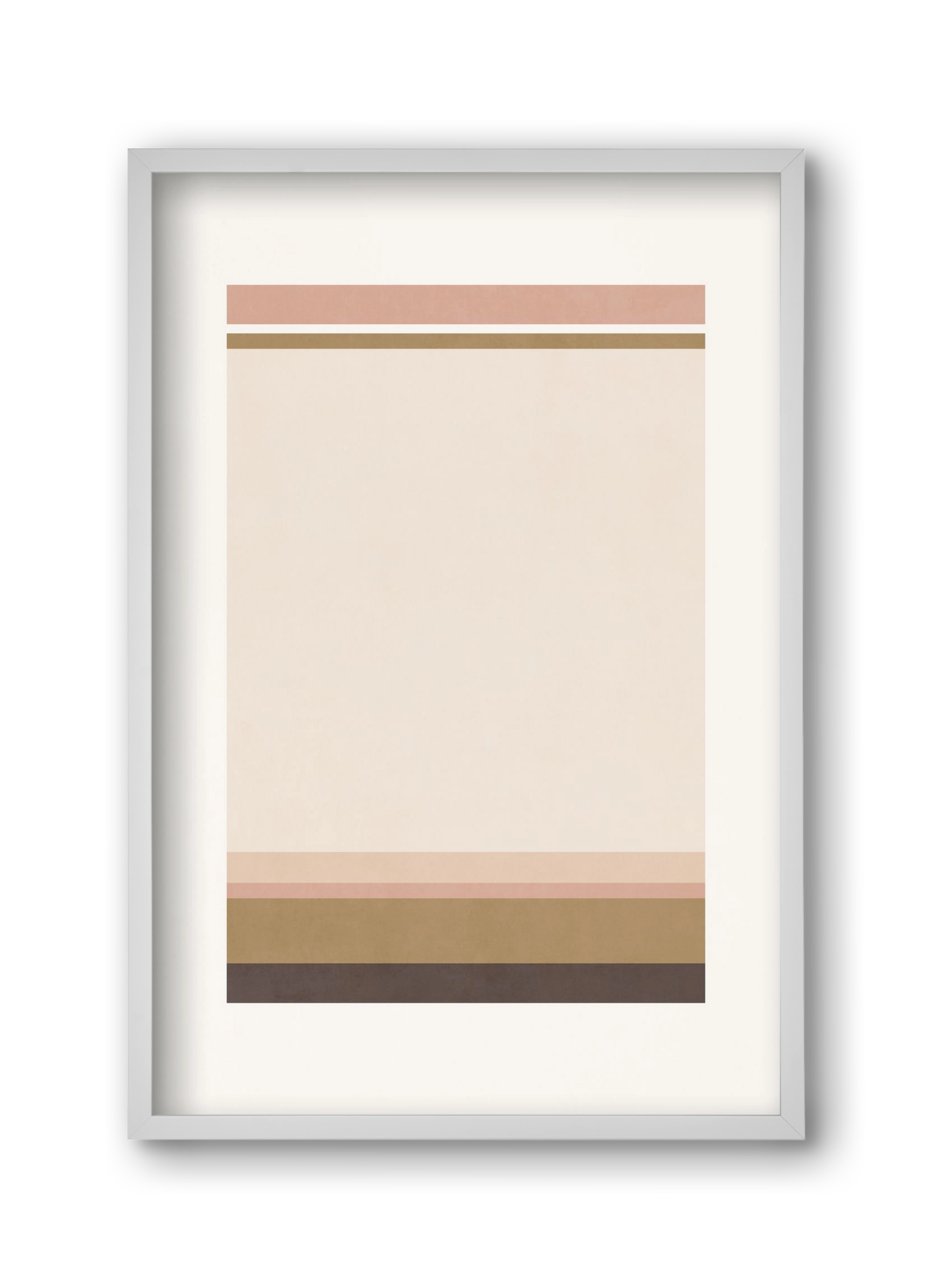 Abstract Art - CT05, 30x45 cm (30x45 cm), Fehér keret