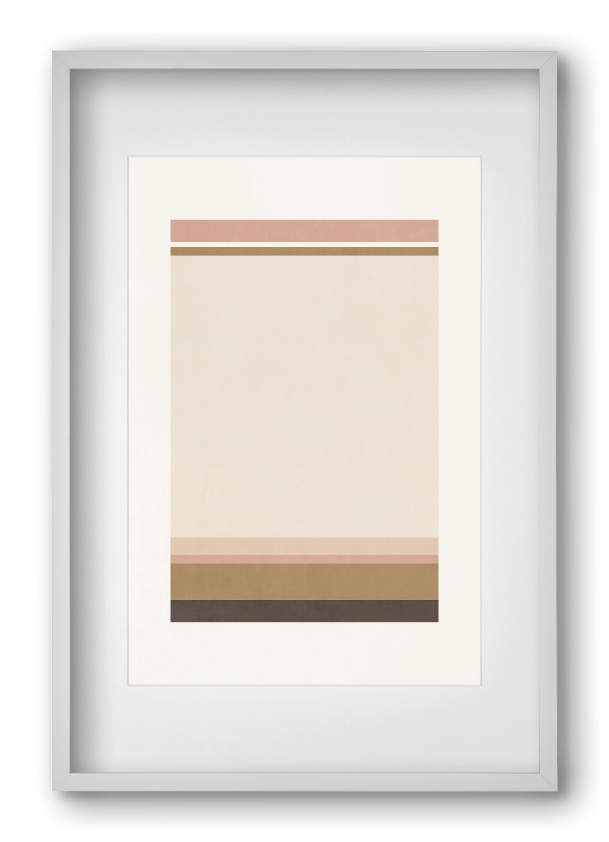 Abstract Art - CT05, 40x60 cm (30x45 cm), Fehér keret, paszpartuval