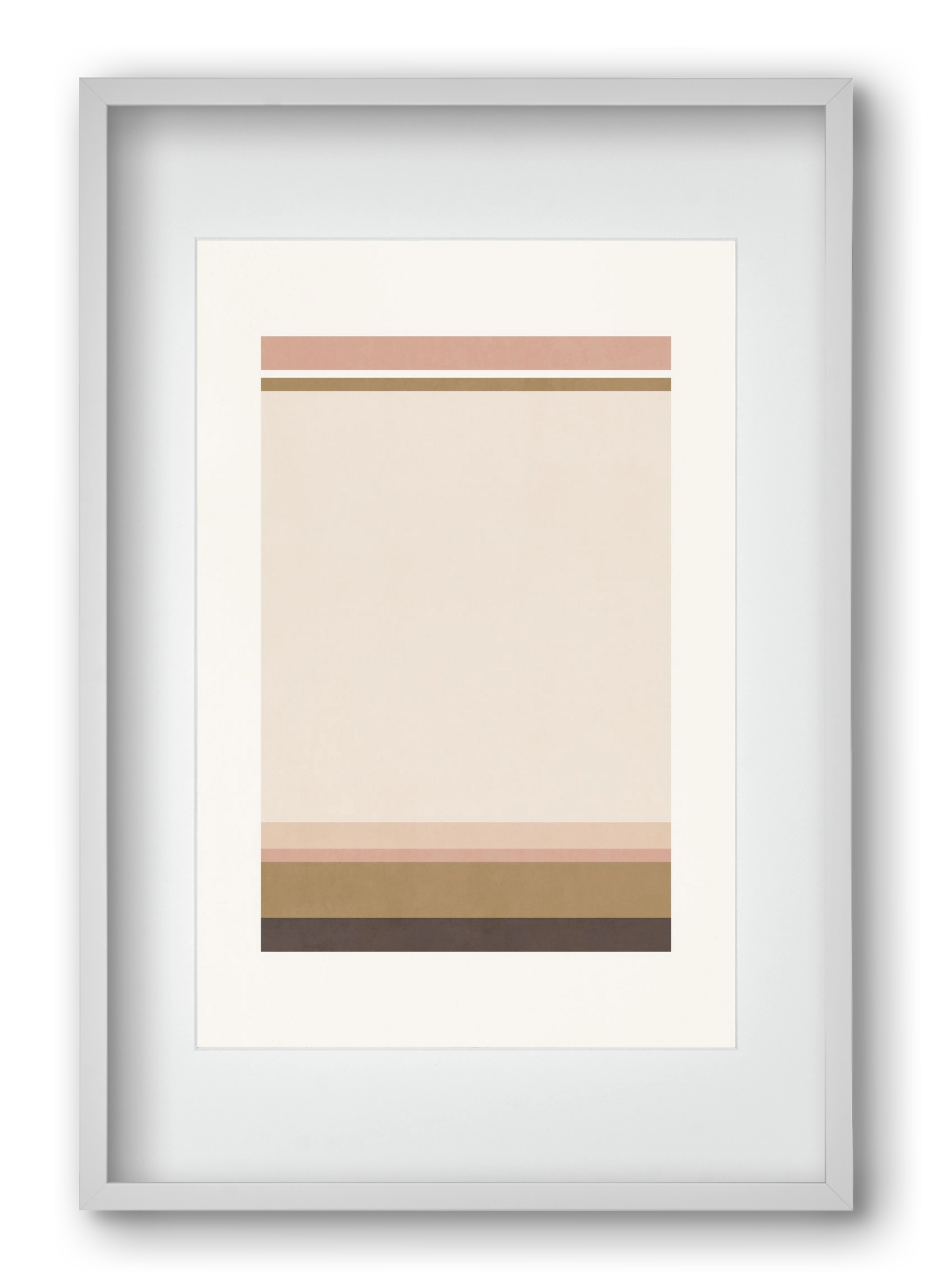 Abstract Art - CT05, 40x60 cm (30x45 cm), Fehér keret, paszpartuval