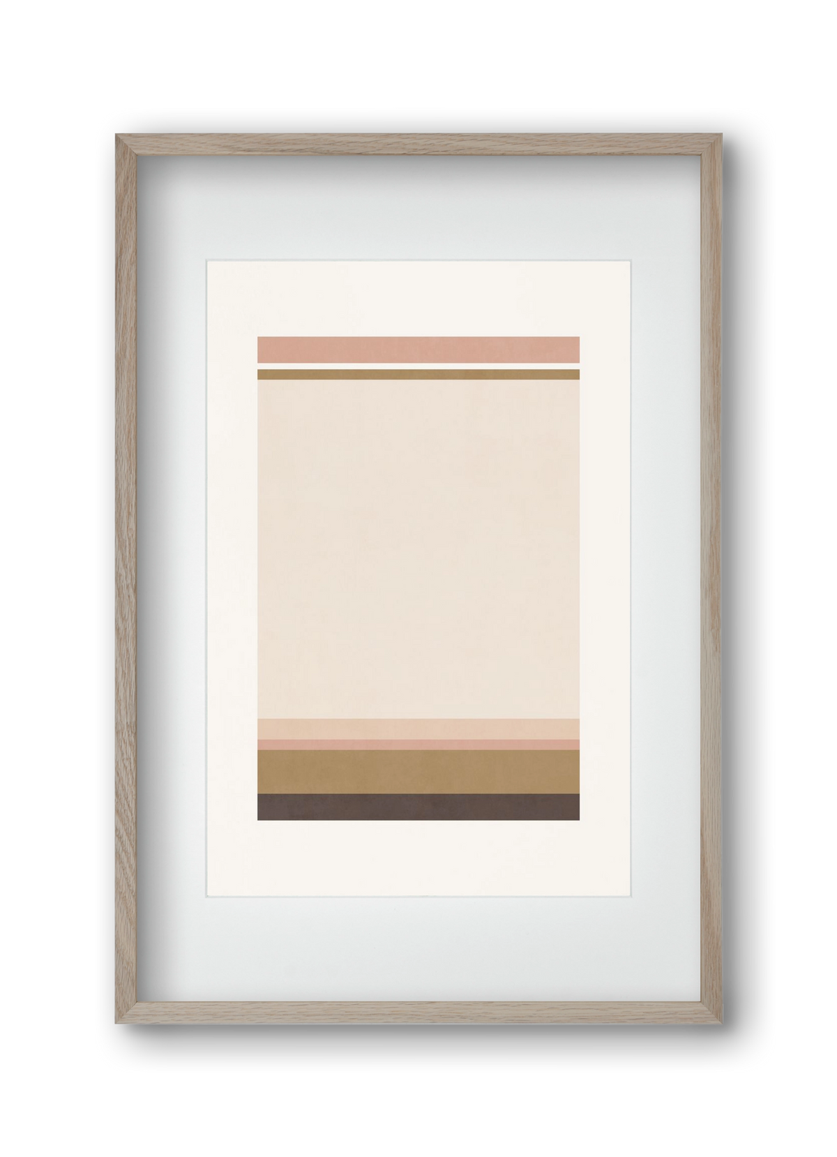 Abstract Art - CT05, 30x45 cm (20x30 cm), Tölgy keret, paszpartuval