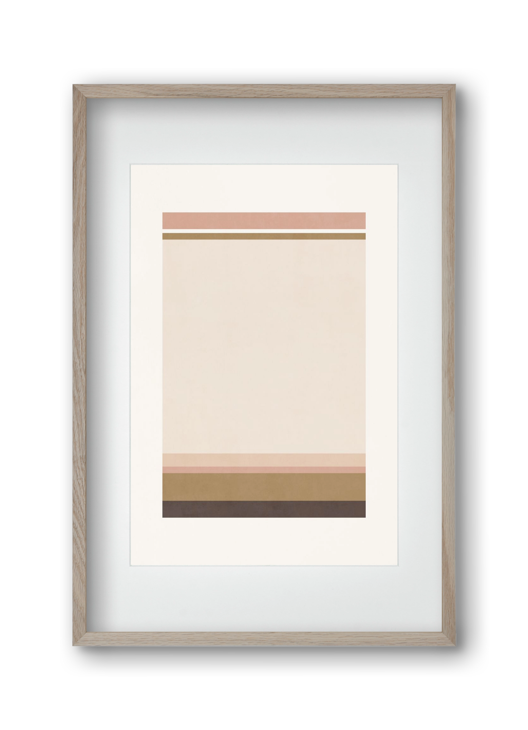 Abstract Art - CT05, 30x45 cm (20x30 cm), Tölgy keret, paszpartuval