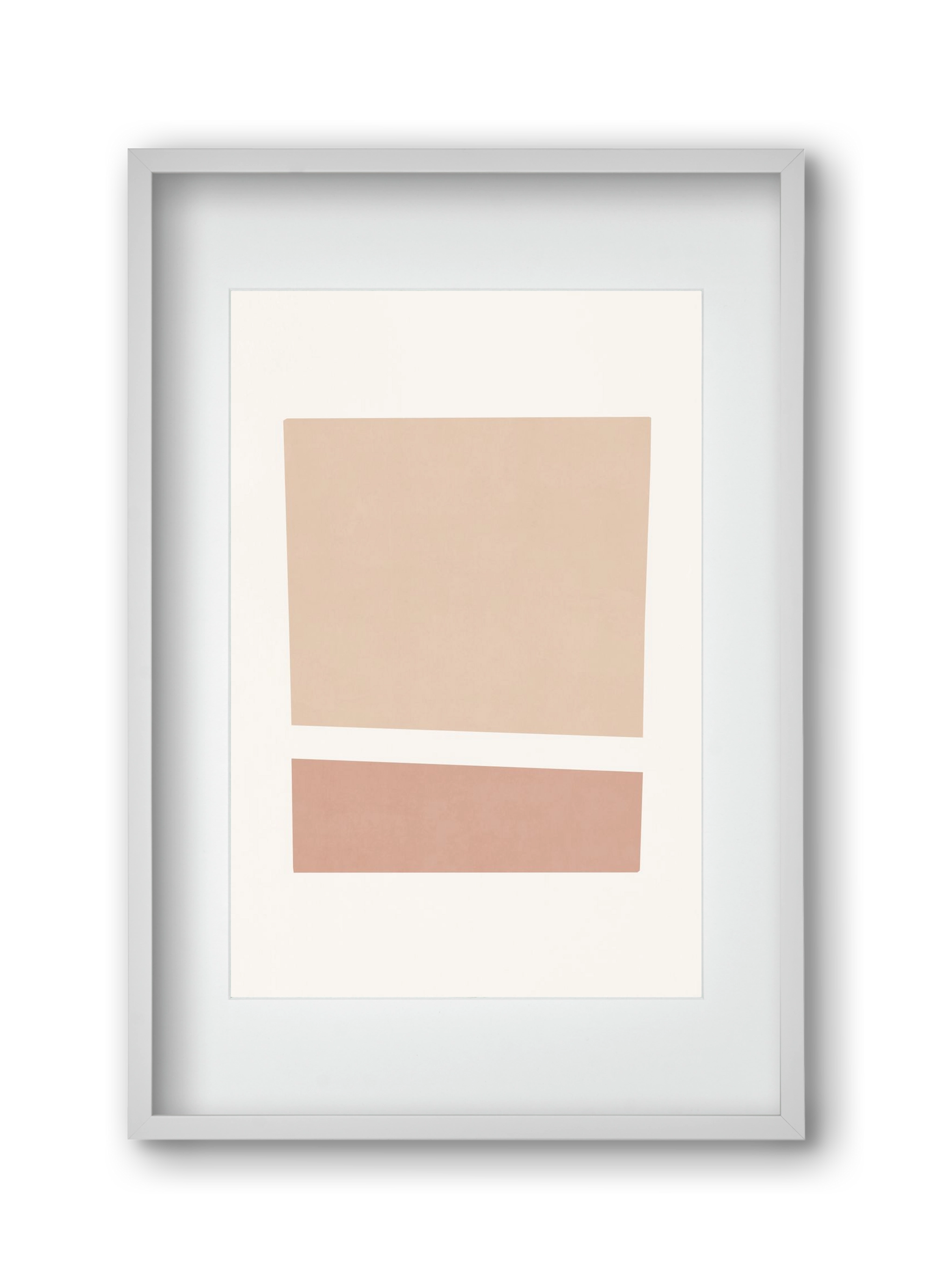 Abstract Art - Rn01, 30x45 cm (20x30 cm), Fehér keret, paszpartuval