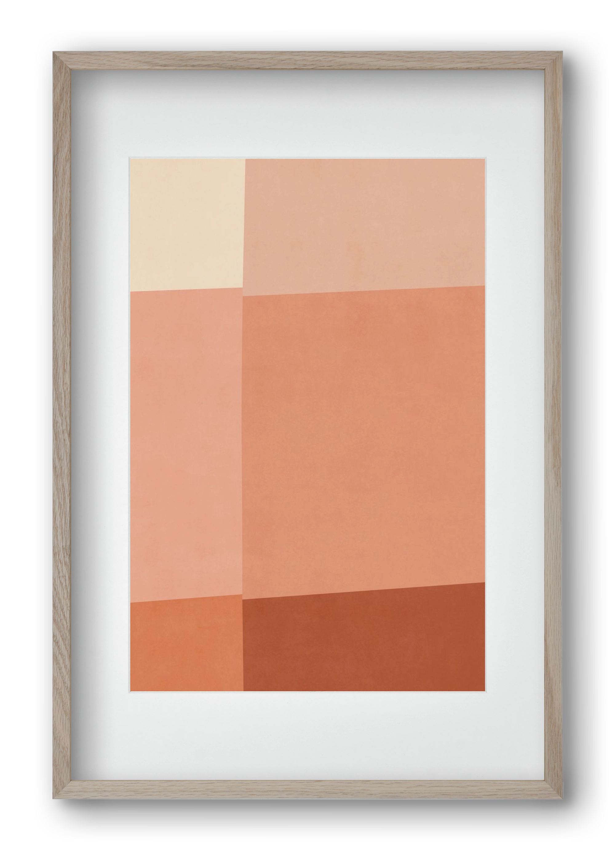 Abstract Art - VT02, 40x60 cm (30x45 cm), Tölgy keret, paszpartuval