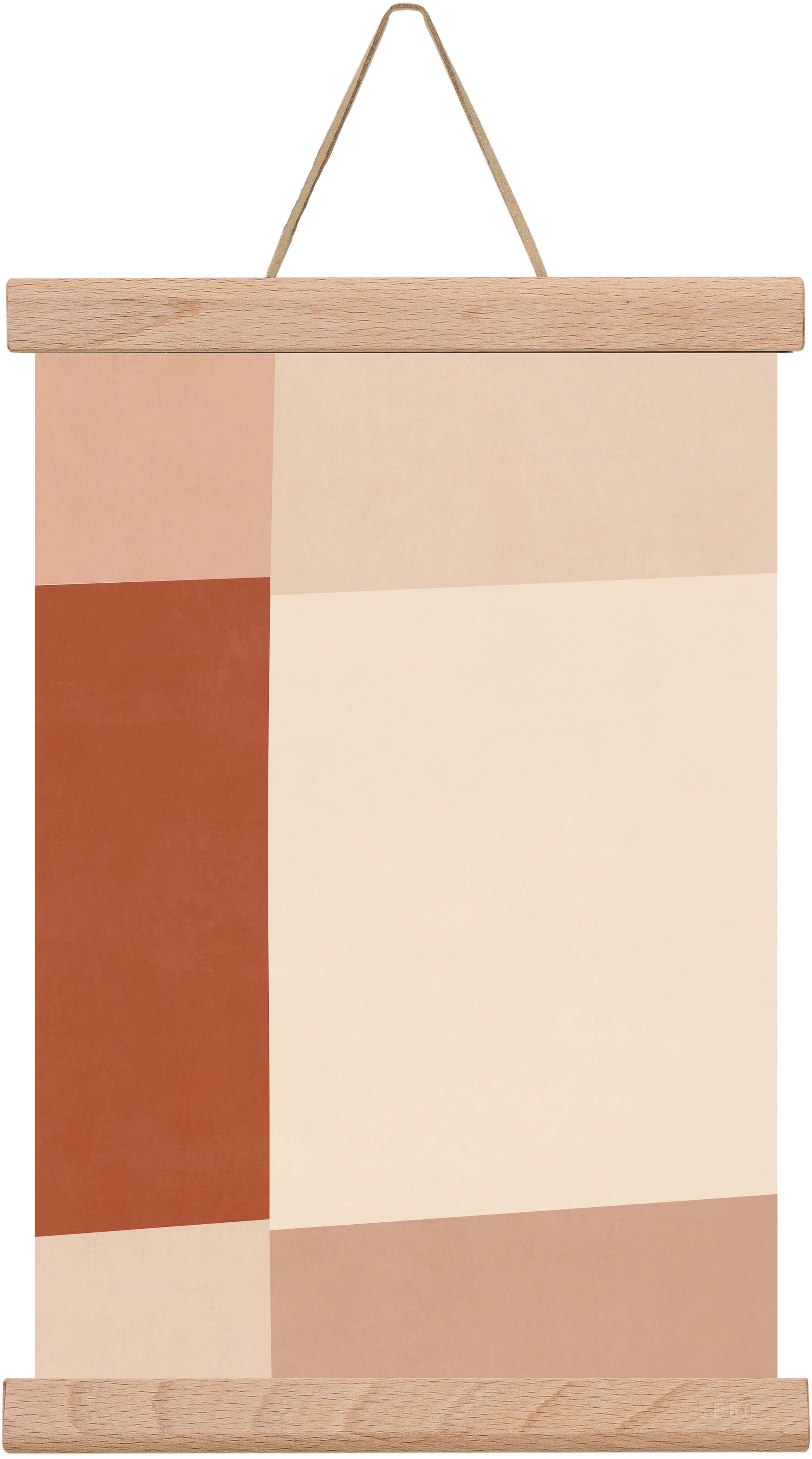 Abstract Art - VT01, 20x30 cm (20x30 cm), Tölgy akasztó