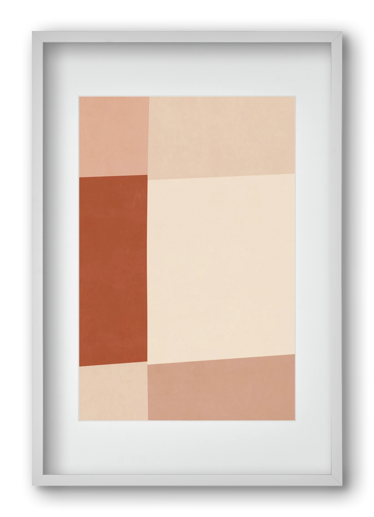 Abstract Art - VT01, 40x60 cm (30x45 cm), Fehér keret, paszpartuval