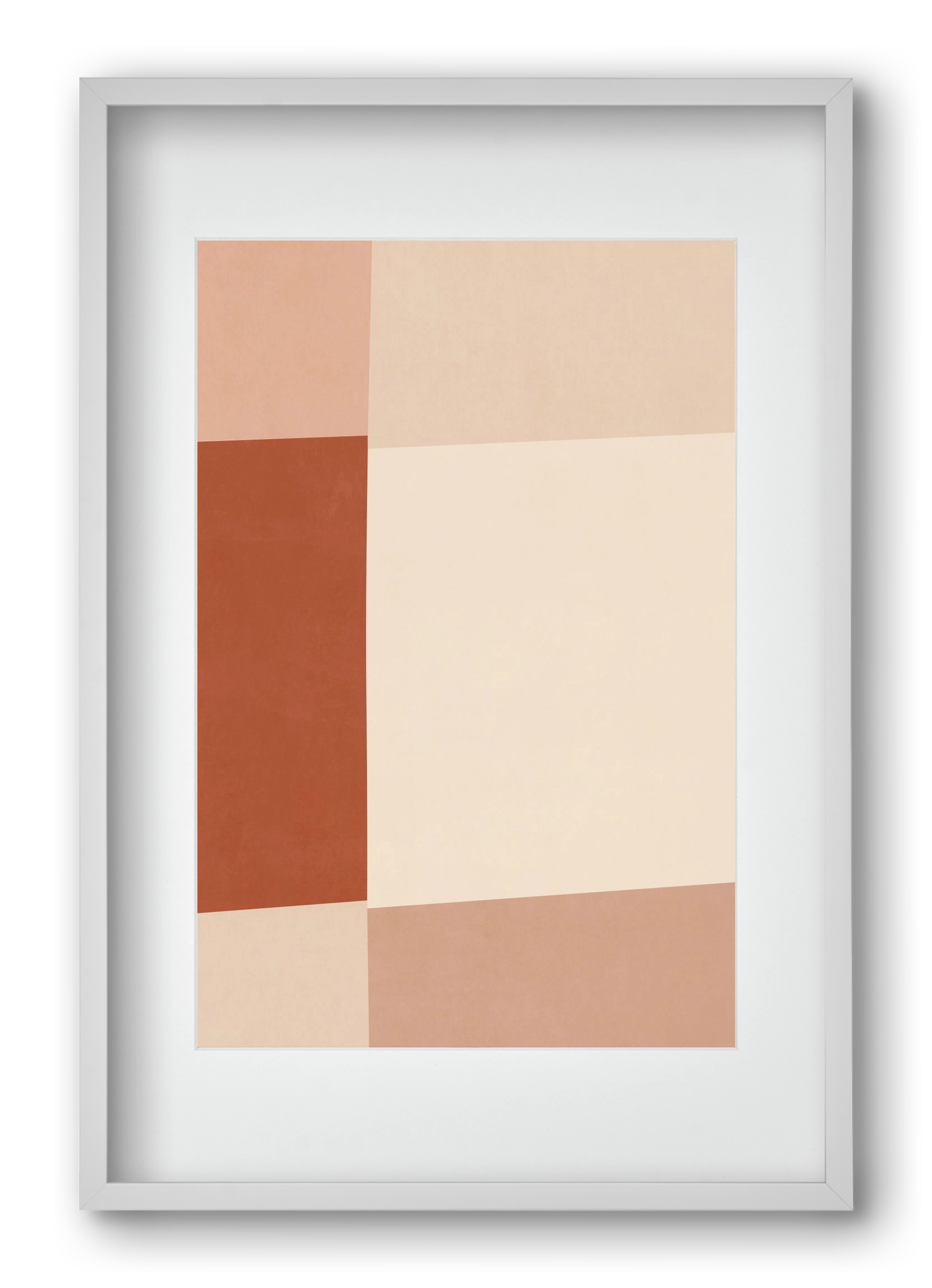 Abstract Art - VT01, 40x60 cm (30x45 cm), Fehér keret, paszpartuval