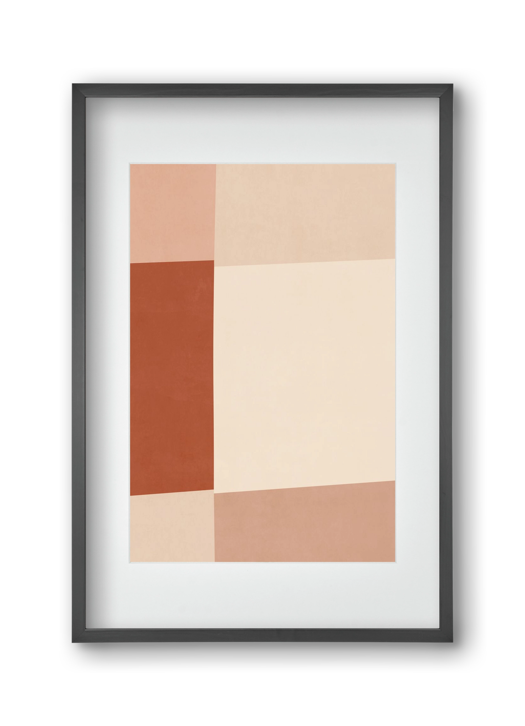 Abstract Art - VT01, 30x45 cm (20x30 cm), Fekete keret, paszpartuval