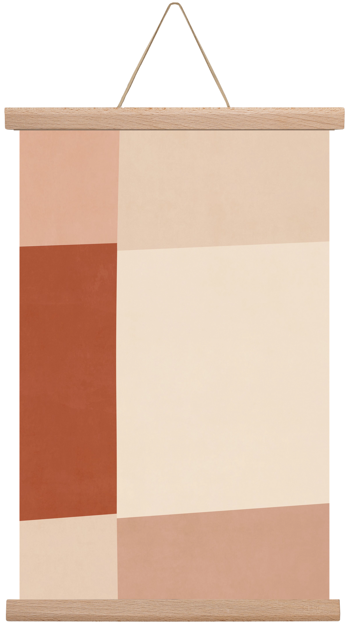 Abstract Art - VT01, 30x45 cm (30x45 cm), Tölgy akasztó