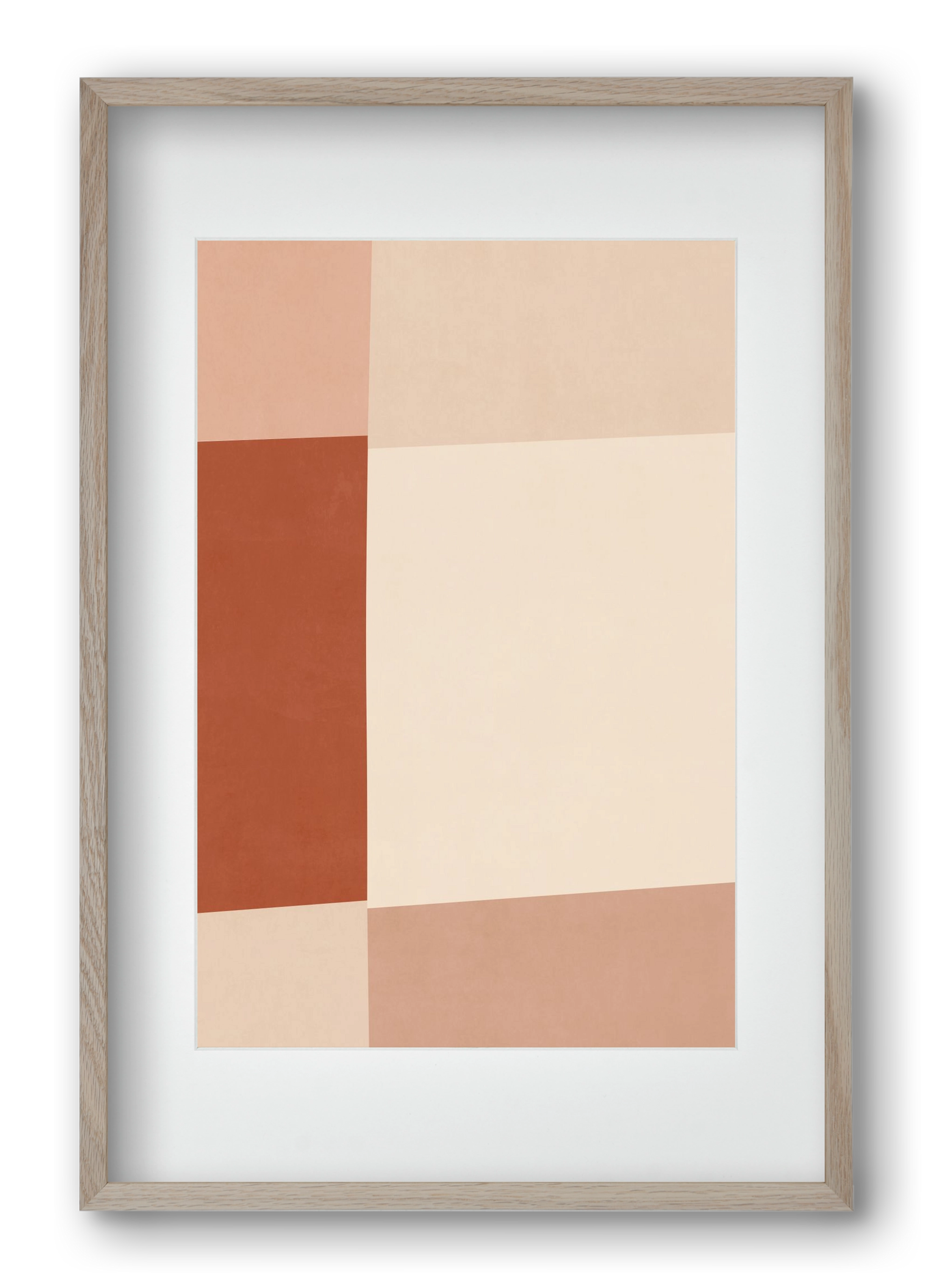 Abstract Art - VT01, 40x60 cm (30x45 cm), Tölgy keret, paszpartuval