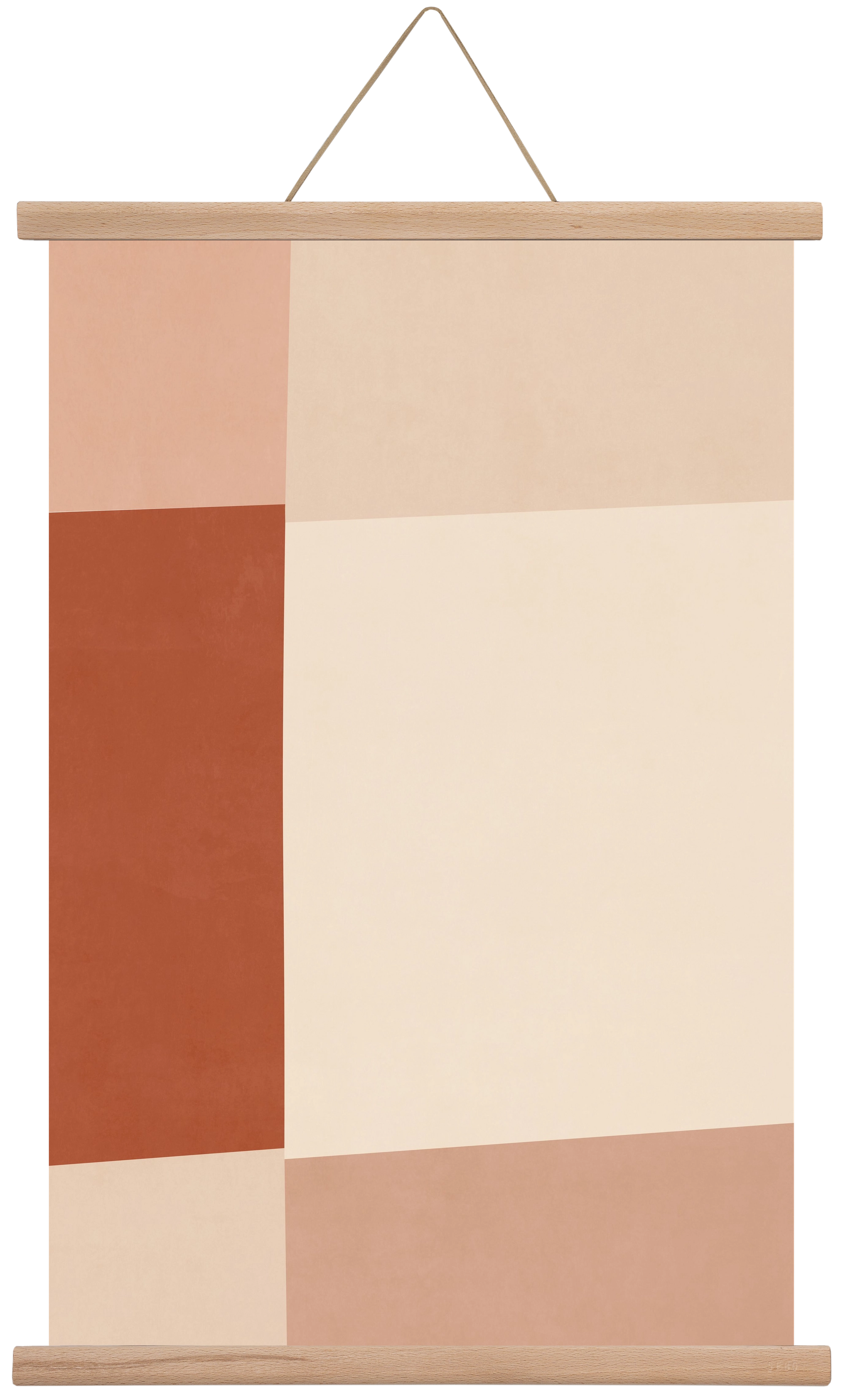 Abstract Art - VT01, 40x60 cm (40x60 cm), Tölgy akasztó