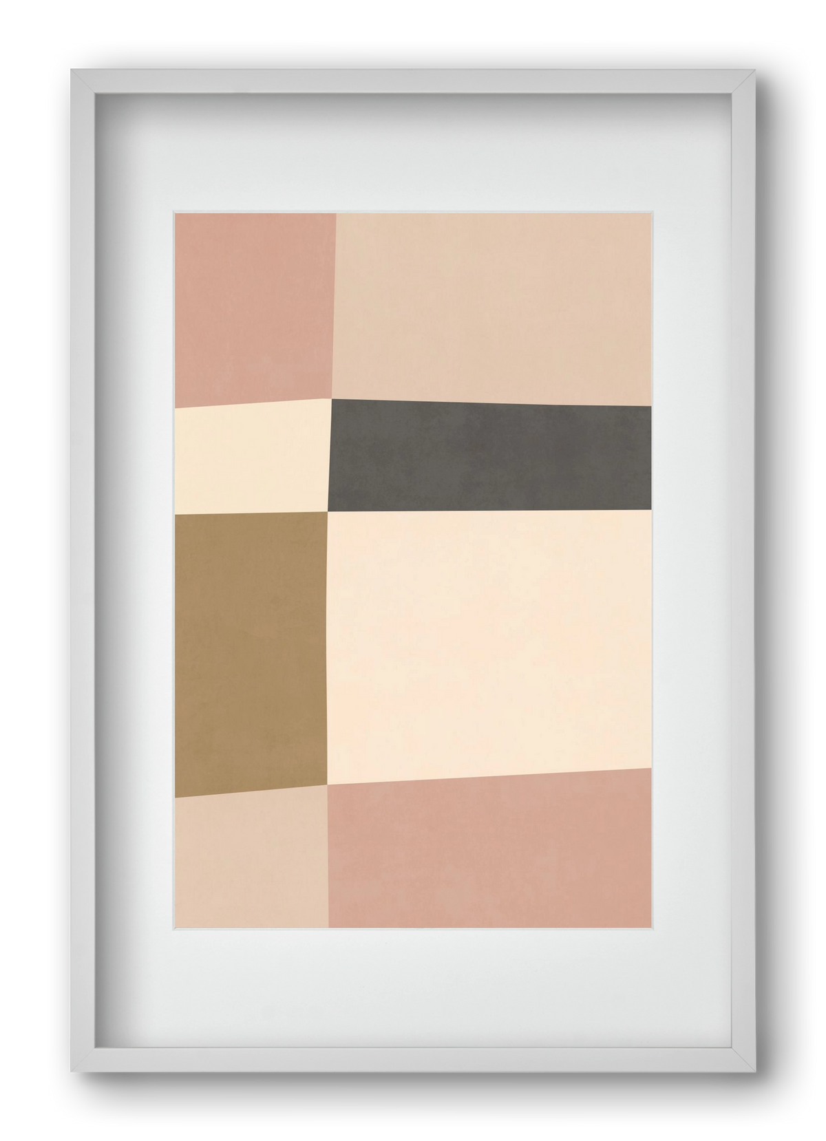 Abstract Art - CT04, 40x60 cm (30x45 cm), Fehér keret, paszpartuval